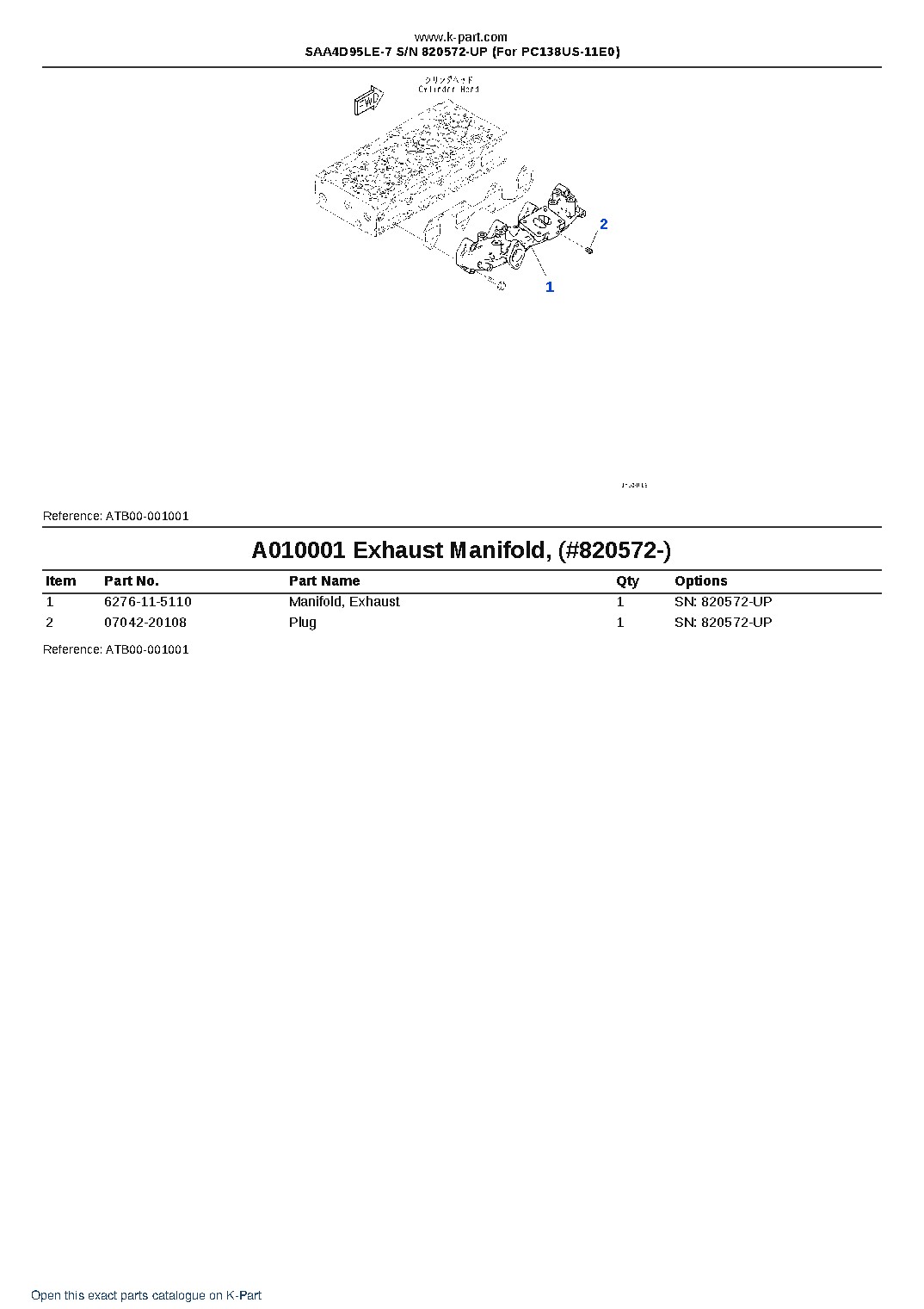 SAA4D95LE-7 S/N 820572-UP (For PC138US-11E0) – sample page 10