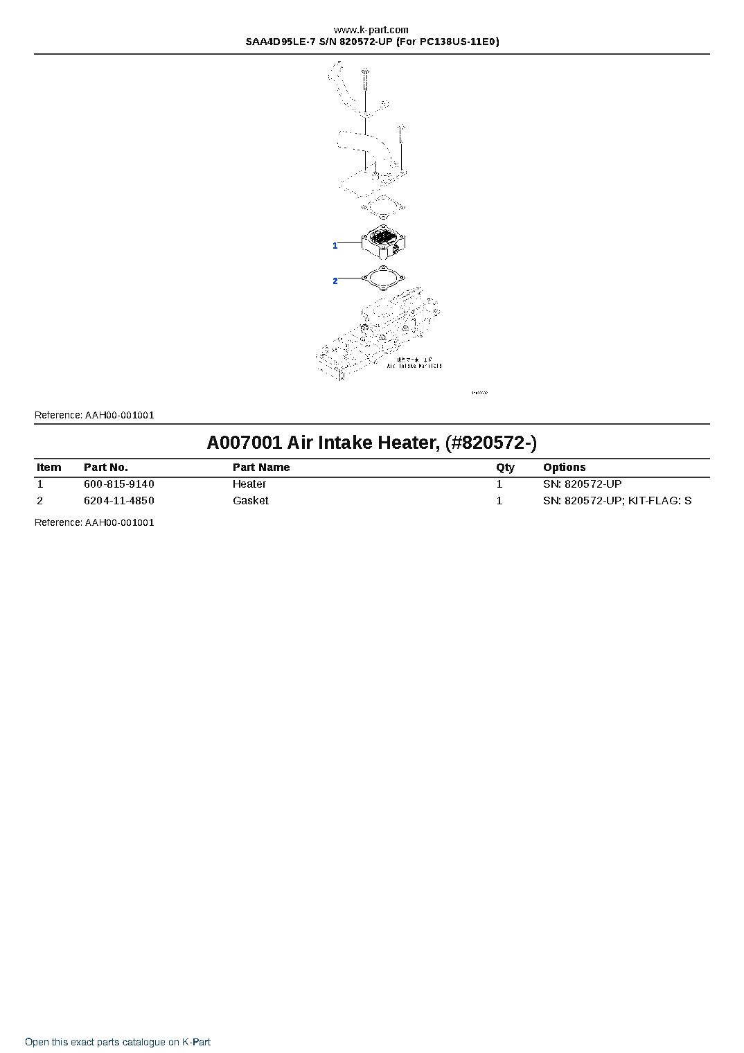 SAA4D95LE-7 S/N 820572-UP (For PC138US-11E0) – sample page 7