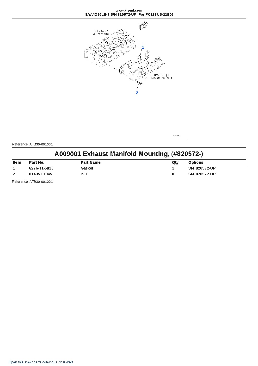 SAA4D95LE-7 S/N 820572-UP (For PC138US-11E0) – sample page 9
