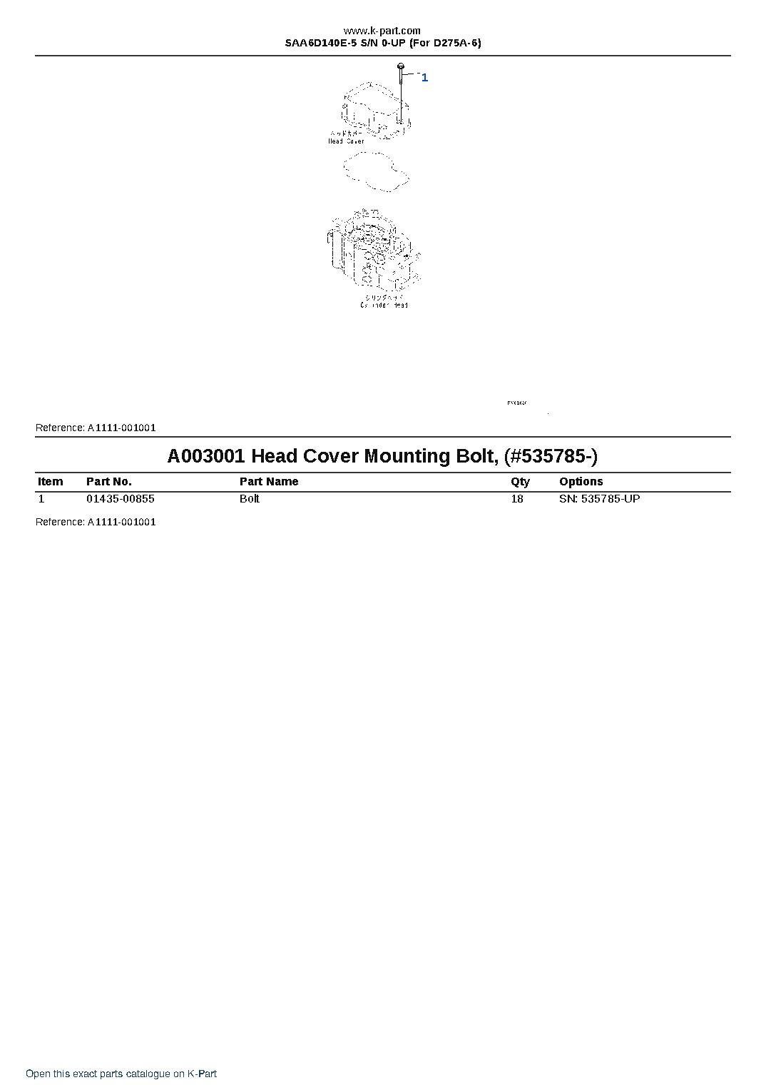 SAA6D140E-5 S/N 0-UP (For D275A-6) – sample page 6 SAA6D140E-5 S/N 0-UP (For D275A-6) – sample page 6