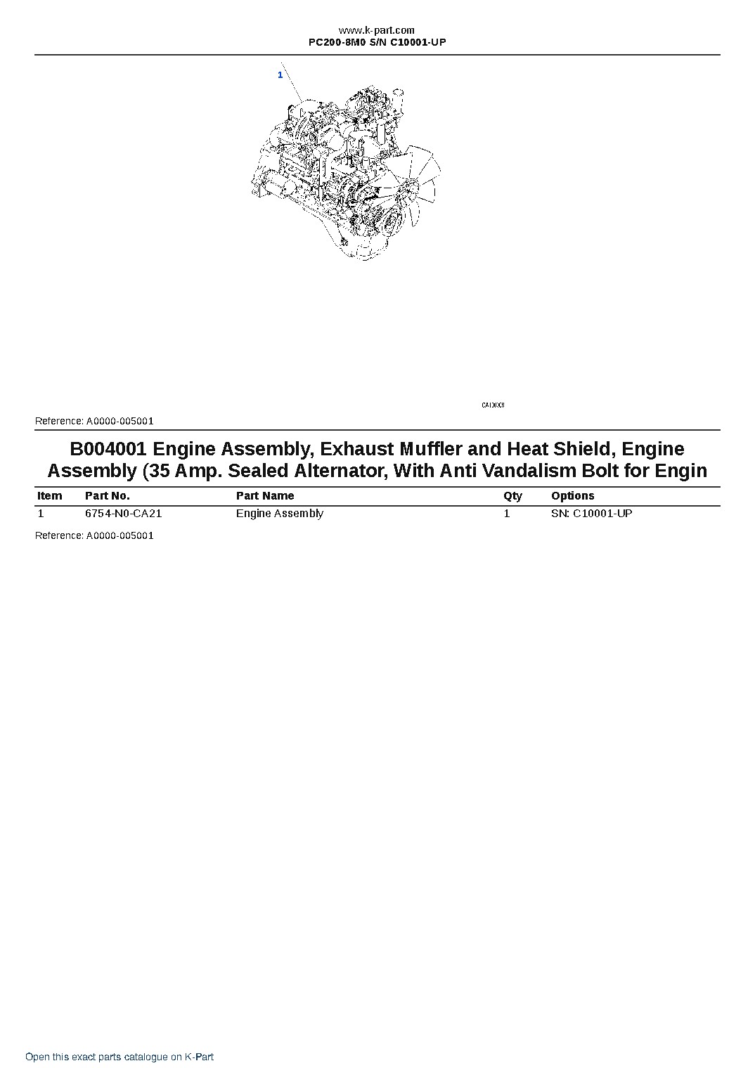 PC200-8M0 S/N C10001-UP – sample page 10 PC200-8M0 S/N C10001-UP – sample page 10