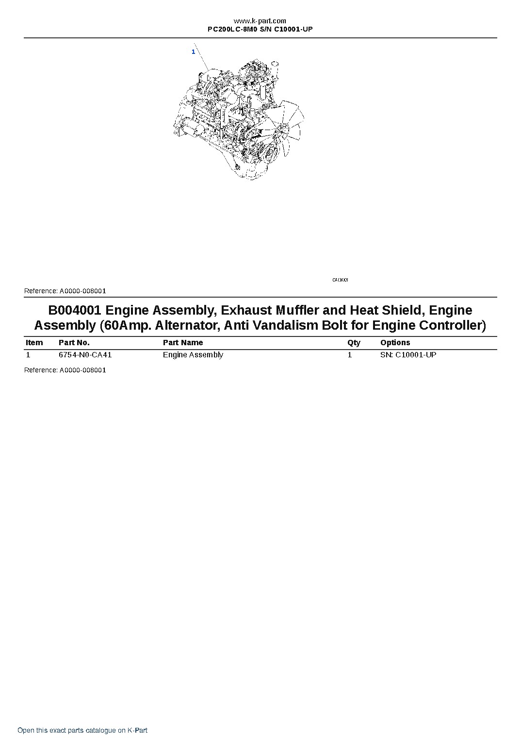 PC200LC-8M0 S/N C10001-UP – sample page 10 PC200LC-8M0 S/N C10001-UP – sample page 10