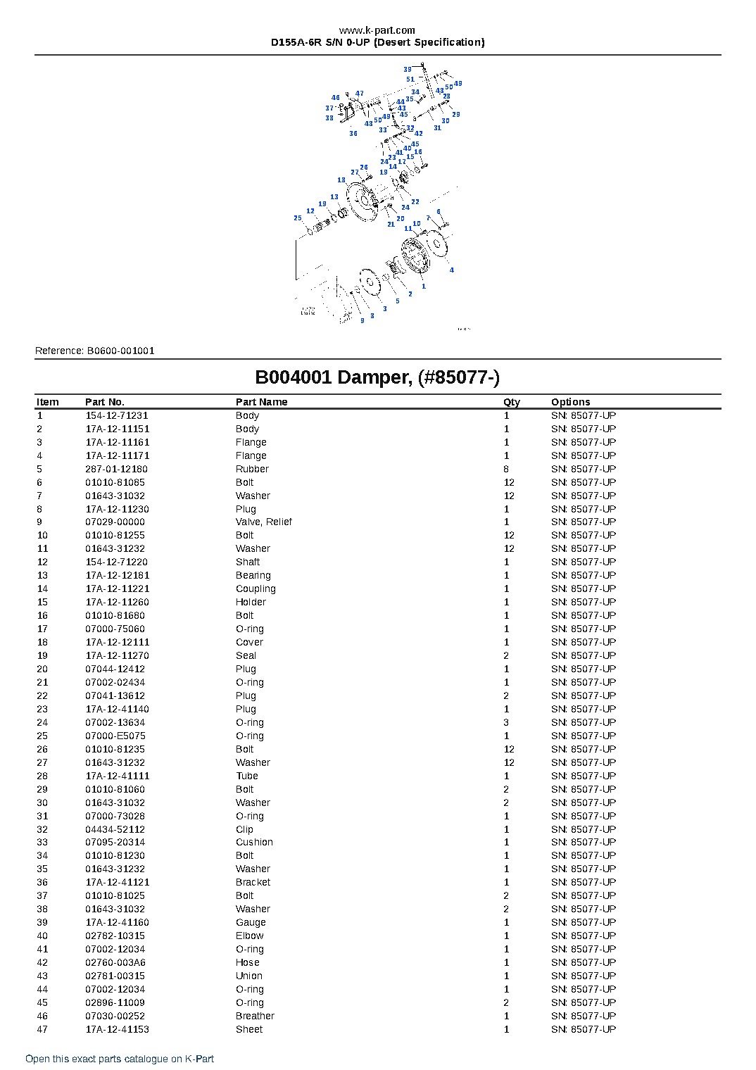 D155A-6R S/N 0-UP (Desert Specification) – sample page 5 D155A-6R S/N 0-UP (Desert Specification) – sample page 5