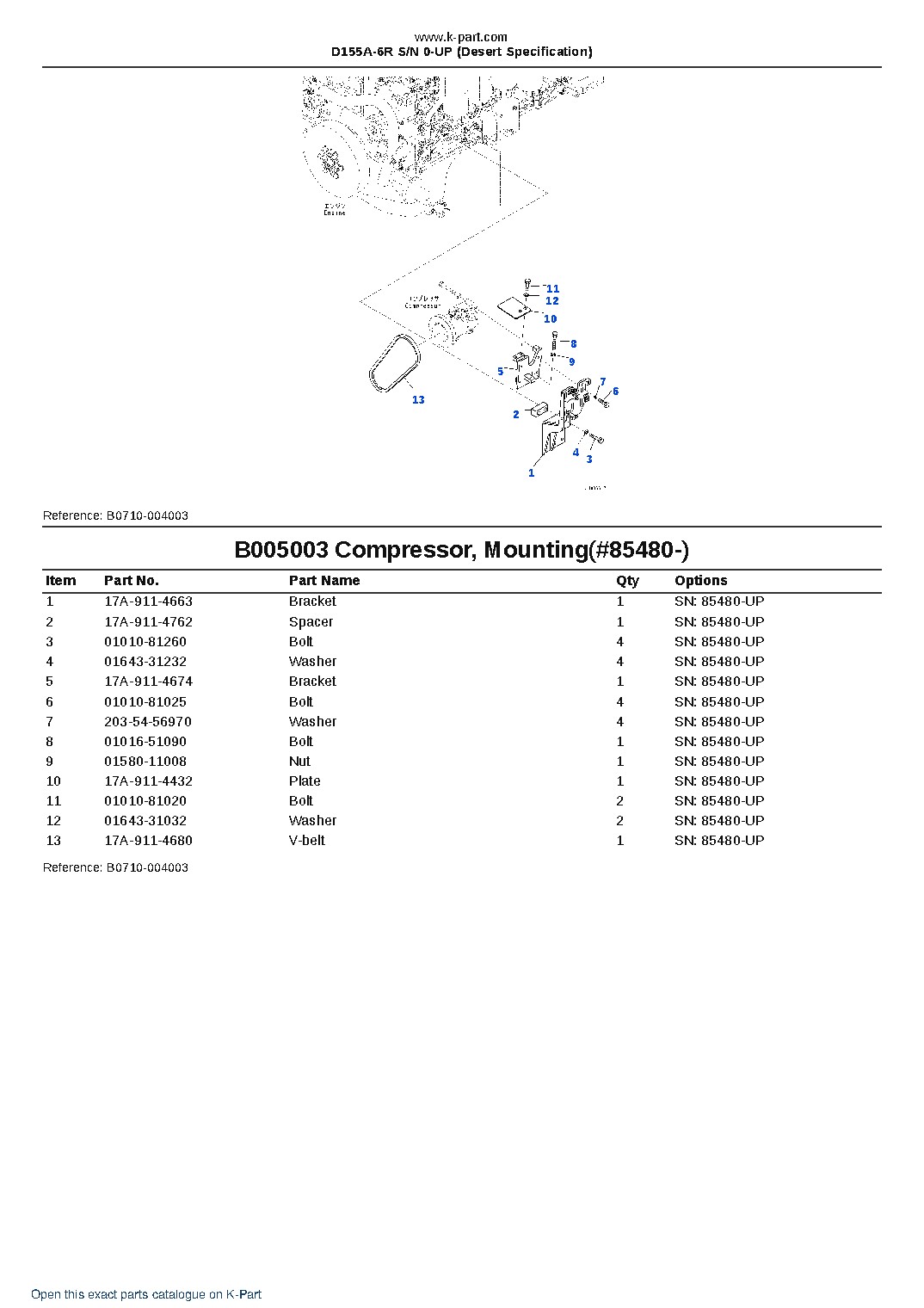 D155A-6R S/N 0-UP (Desert Specification) – sample page 9 D155A-6R S/N 0-UP (Desert Specification) – sample page 9