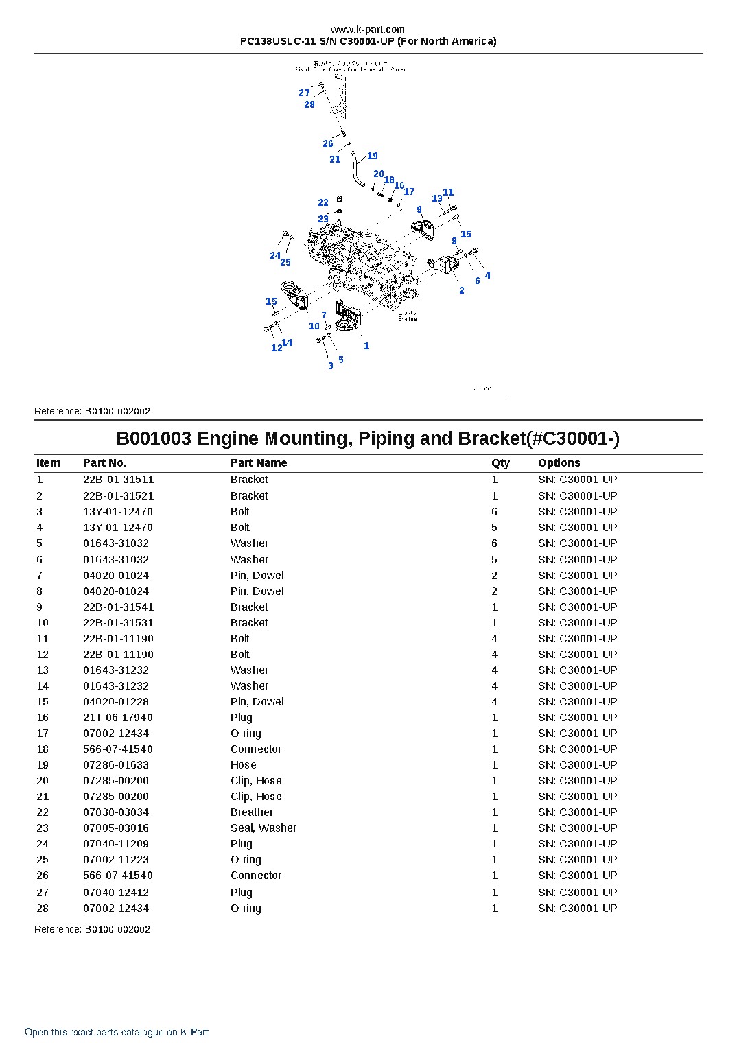 PC138USLC-11 S/N C30001-UP (For North America) – sample page 3