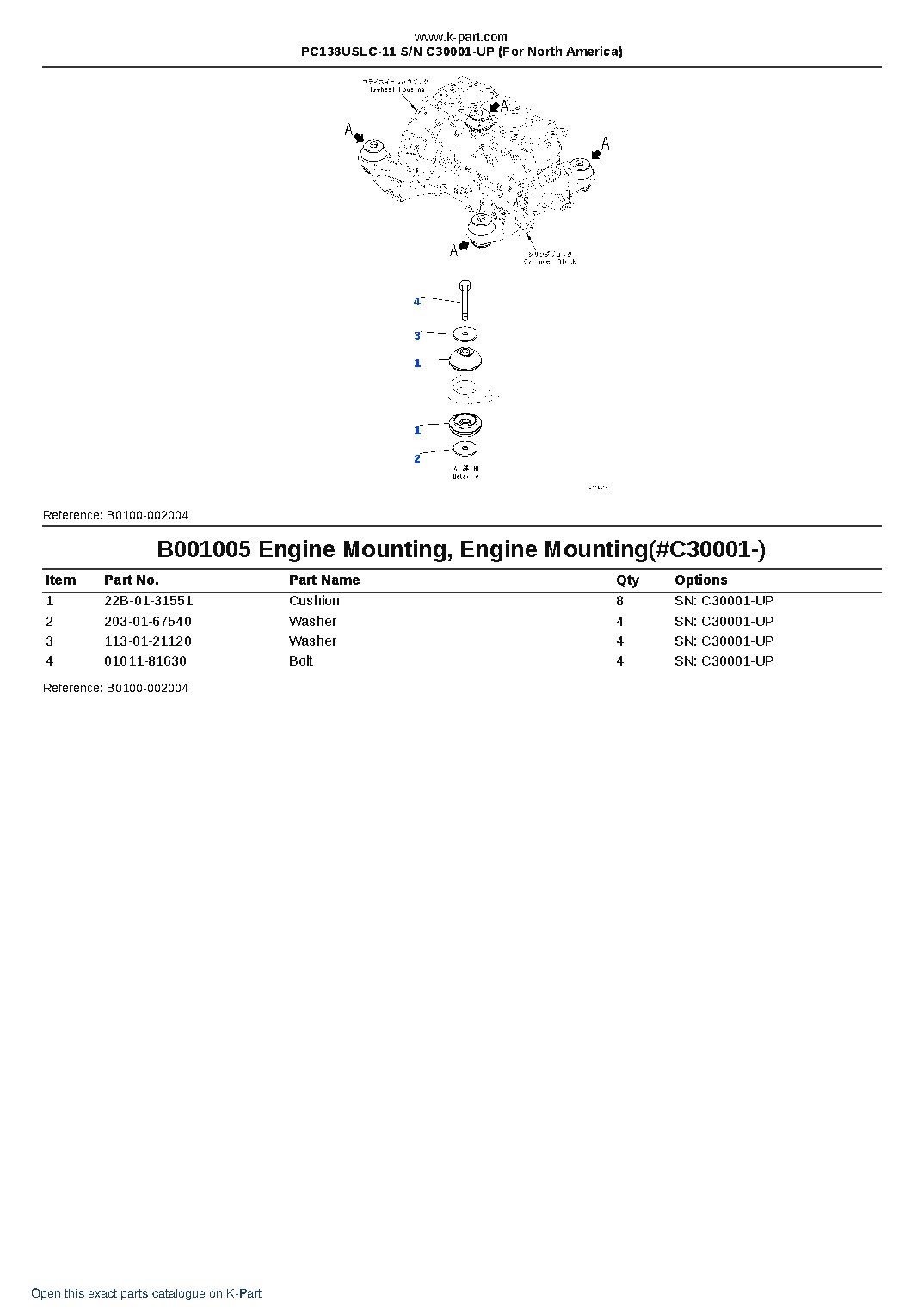 PC138USLC-11 S/N C30001-UP (For North America) – sample page 5