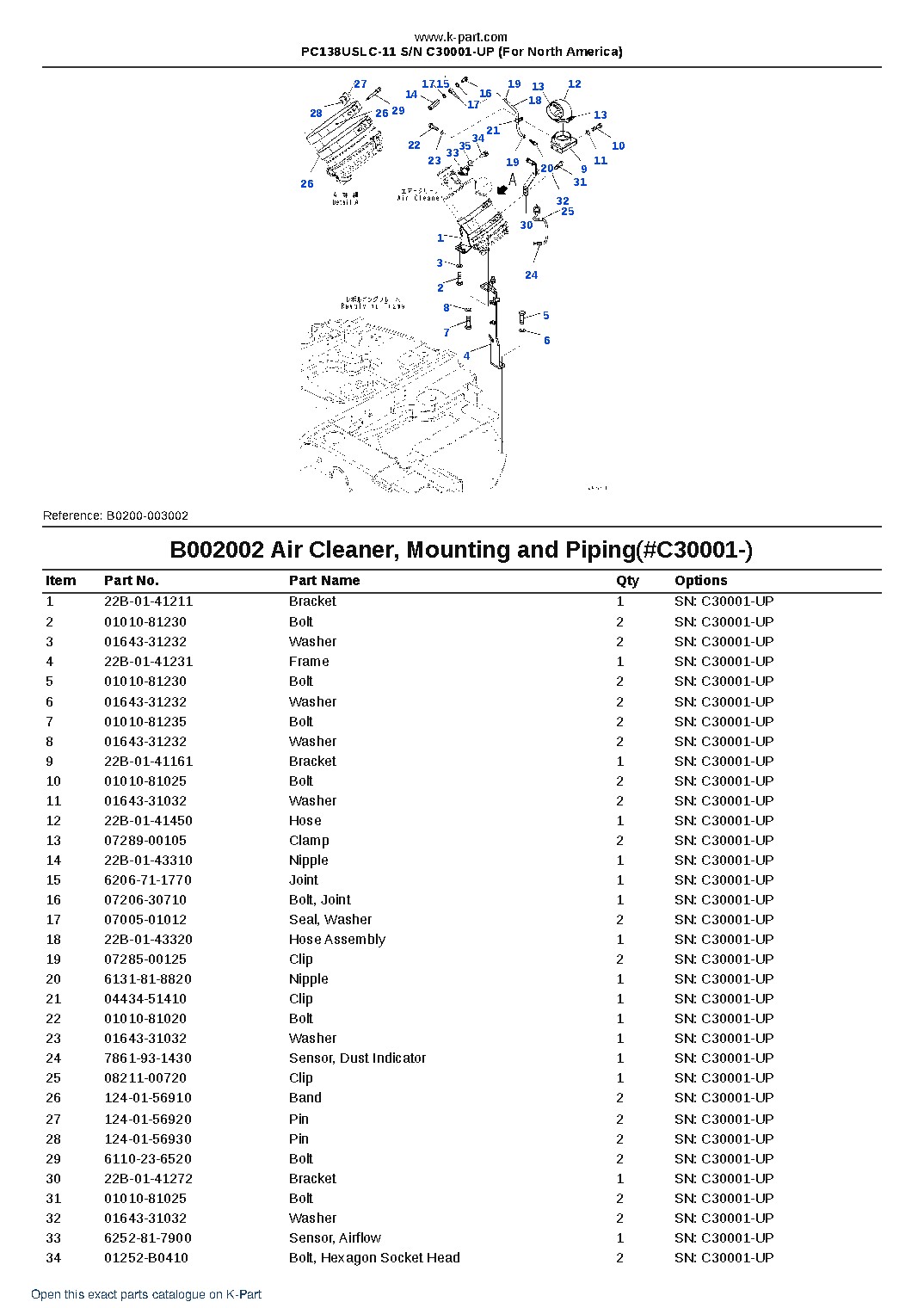 PC138USLC-11 S/N C30001-UP (For North America) – sample page 7