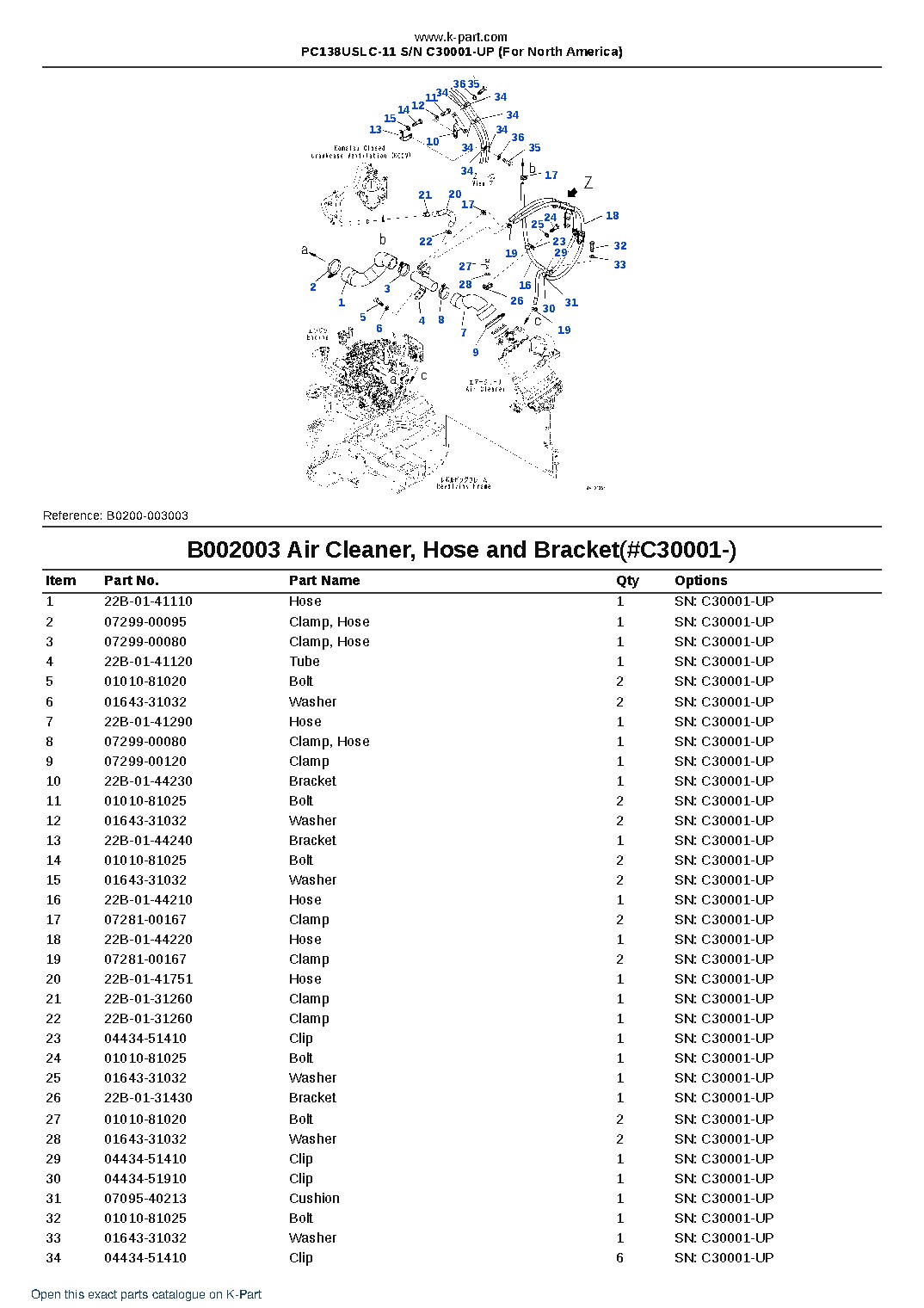 PC138USLC-11 S/N C30001-UP (For North America) – sample page 9