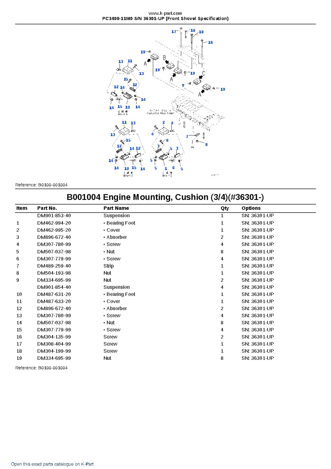 PC3400-11M0 S/N 36301-UP (Front Shovel Specification) – sample page 4 PC3400-11M0 S/N 36301-UP (Front Shovel Specification) – sample page 4
