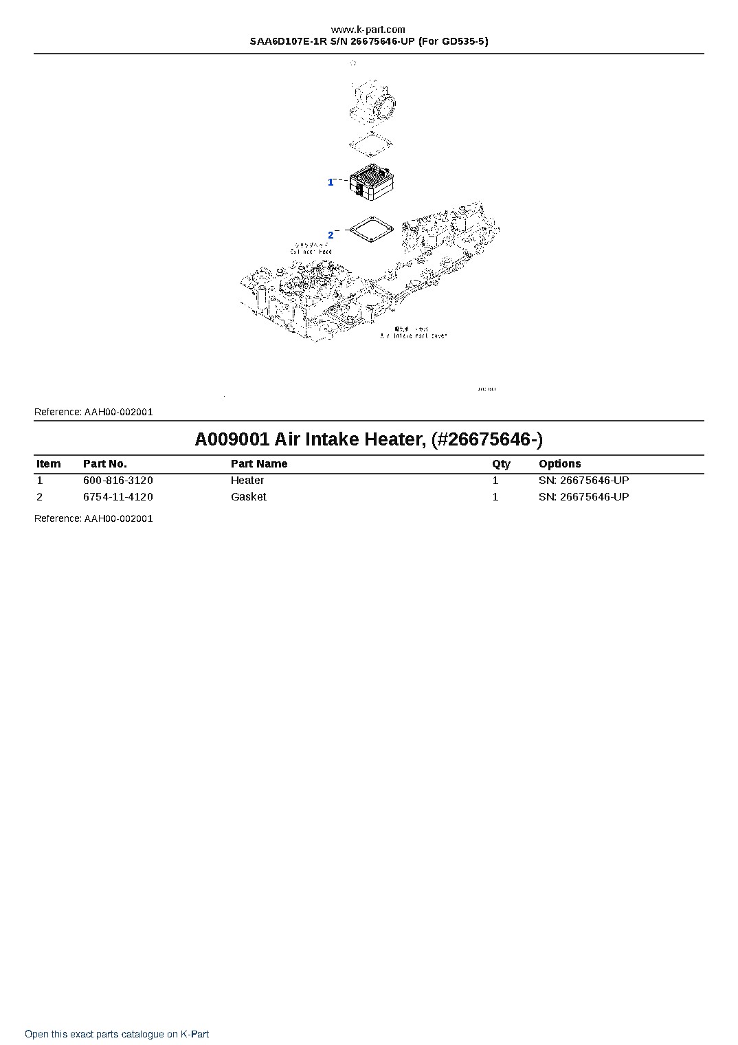 SAA6D107E-1R S/N 26675646-UP (For GD535-5) – sample page 10 SAA6D107E-1R S/N 26675646-UP (For GD535-5) – sample page 10