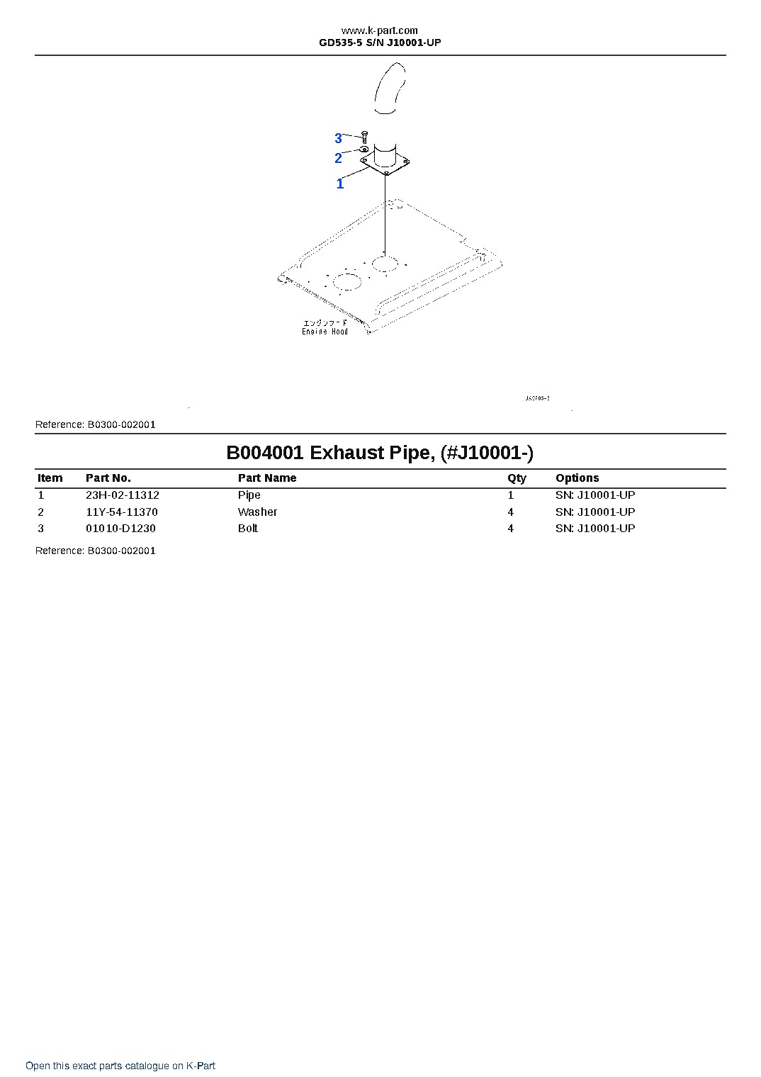 GD535-5 S/N J10001-UP – sample page 5 GD535-5 S/N J10001-UP – sample page 5