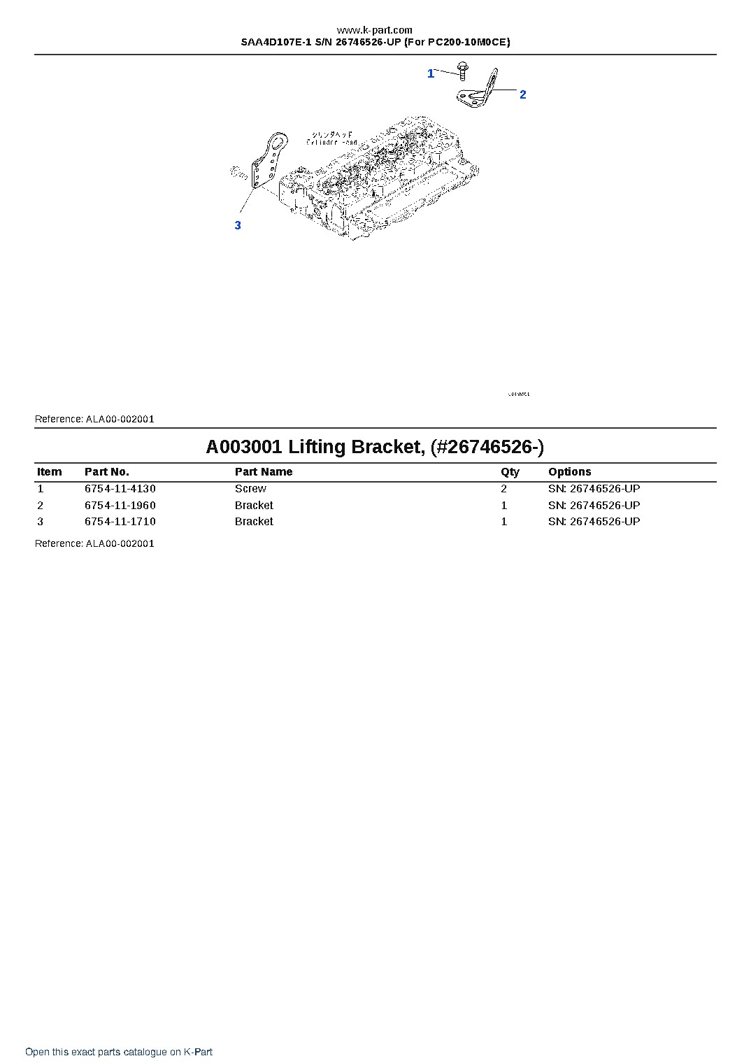 SAA4D107E-1 S/N 26746526-UP (For PC200-10M0CE) – sample page 3