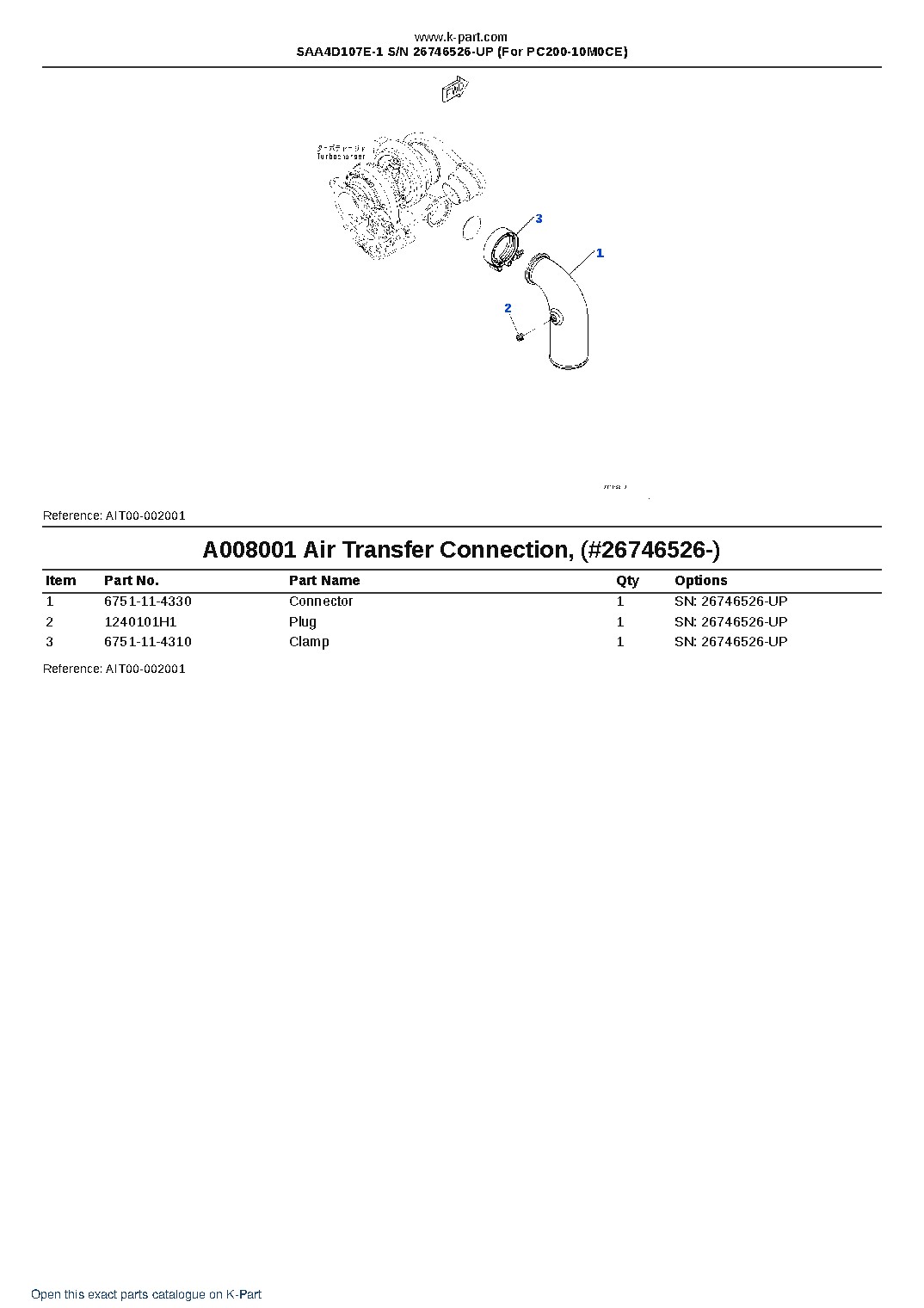 SAA4D107E-1 S/N 26746526-UP (For PC200-10M0CE) – sample page 8