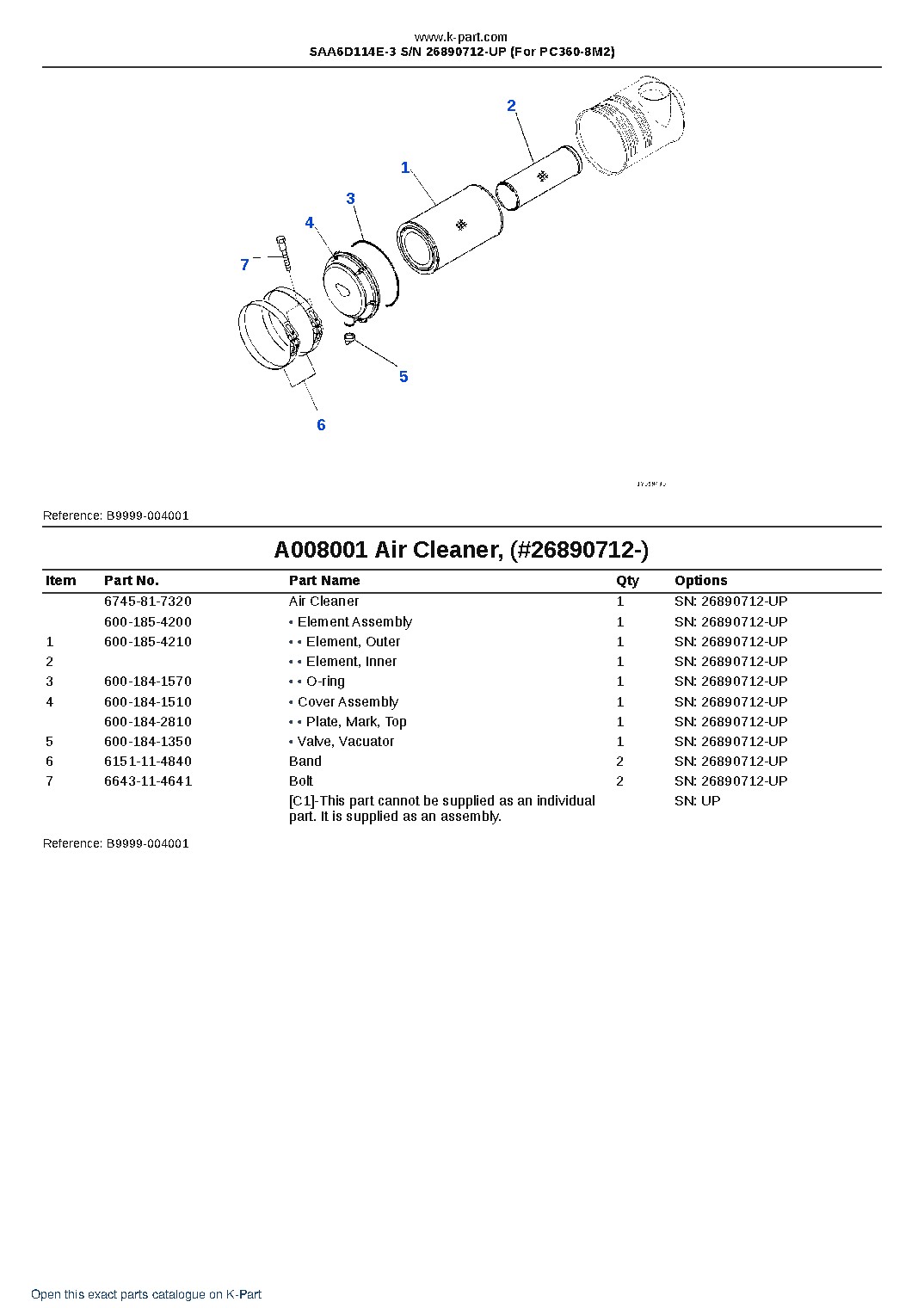 SAA6D114E-3 S/N 26890712-UP (For PC360-8M2) – sample page 8