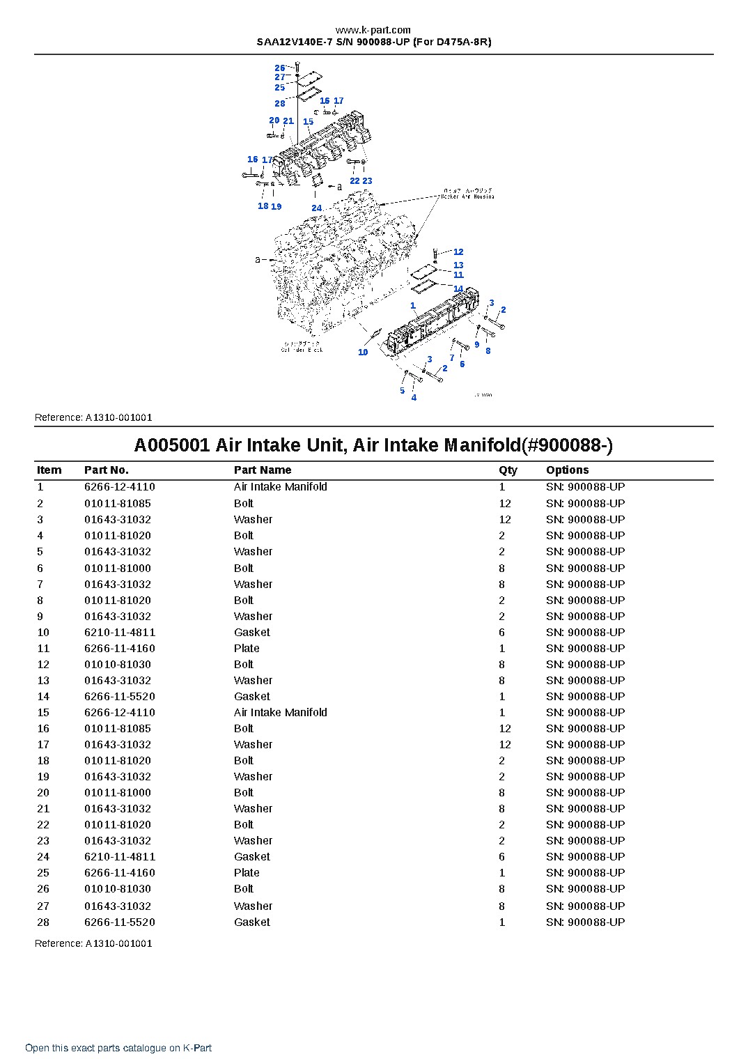 SAA12V140E-7 S/N 900088-UP (For D475A-8R) – sample page 6