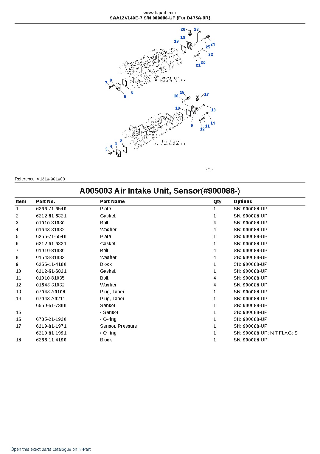 SAA12V140E-7 S/N 900088-UP (For D475A-8R) – sample page 9