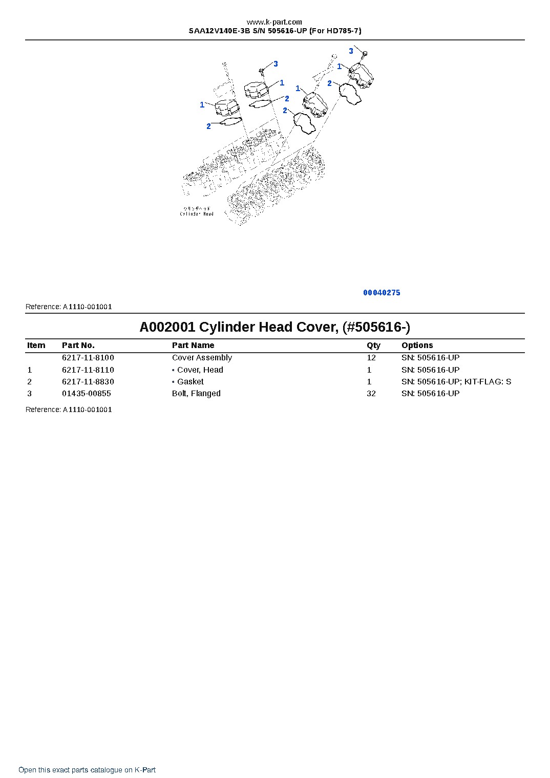 SAA12V140E-3B S/N 505616-UP (For HD785-7) – sample page 5 SAA12V140E-3B S/N 505616-UP (For HD785-7) – sample page 5