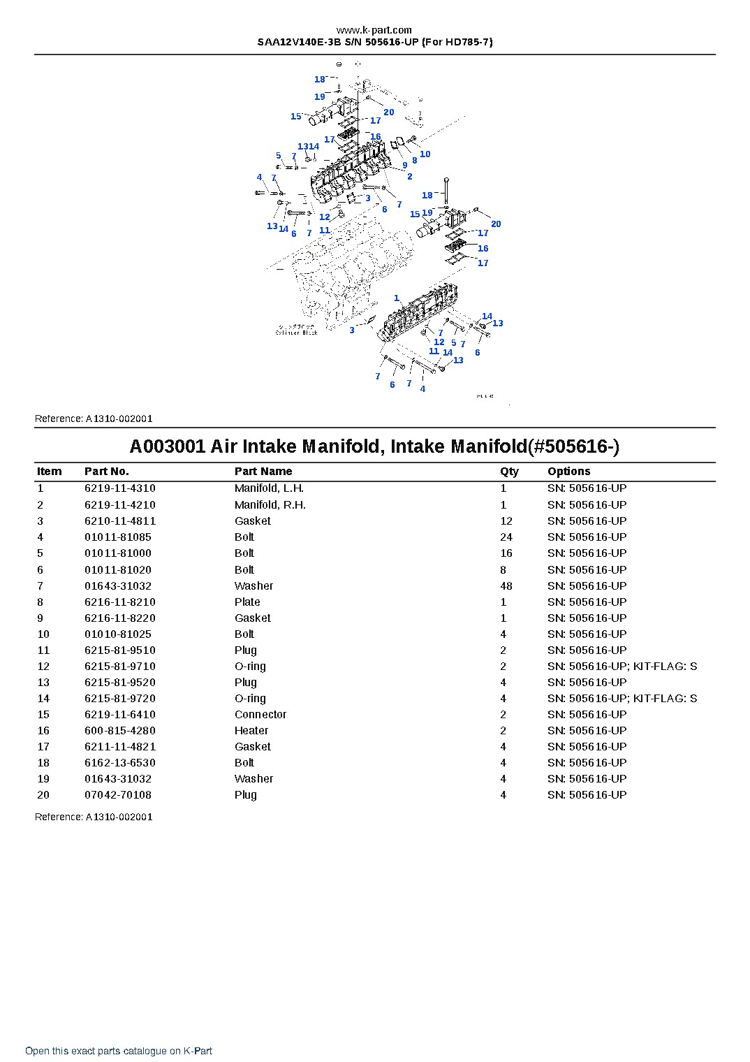 SAA12V140E-3B S/N 505616-UP (For HD785-7) – sample page 6 SAA12V140E-3B S/N 505616-UP (For HD785-7) – sample page 6
