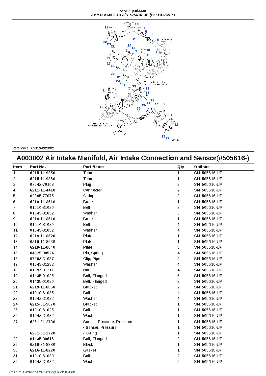 SAA12V140E-3B S/N 505616-UP (For HD785-7) – sample page 7 SAA12V140E-3B S/N 505616-UP (For HD785-7) – sample page 7