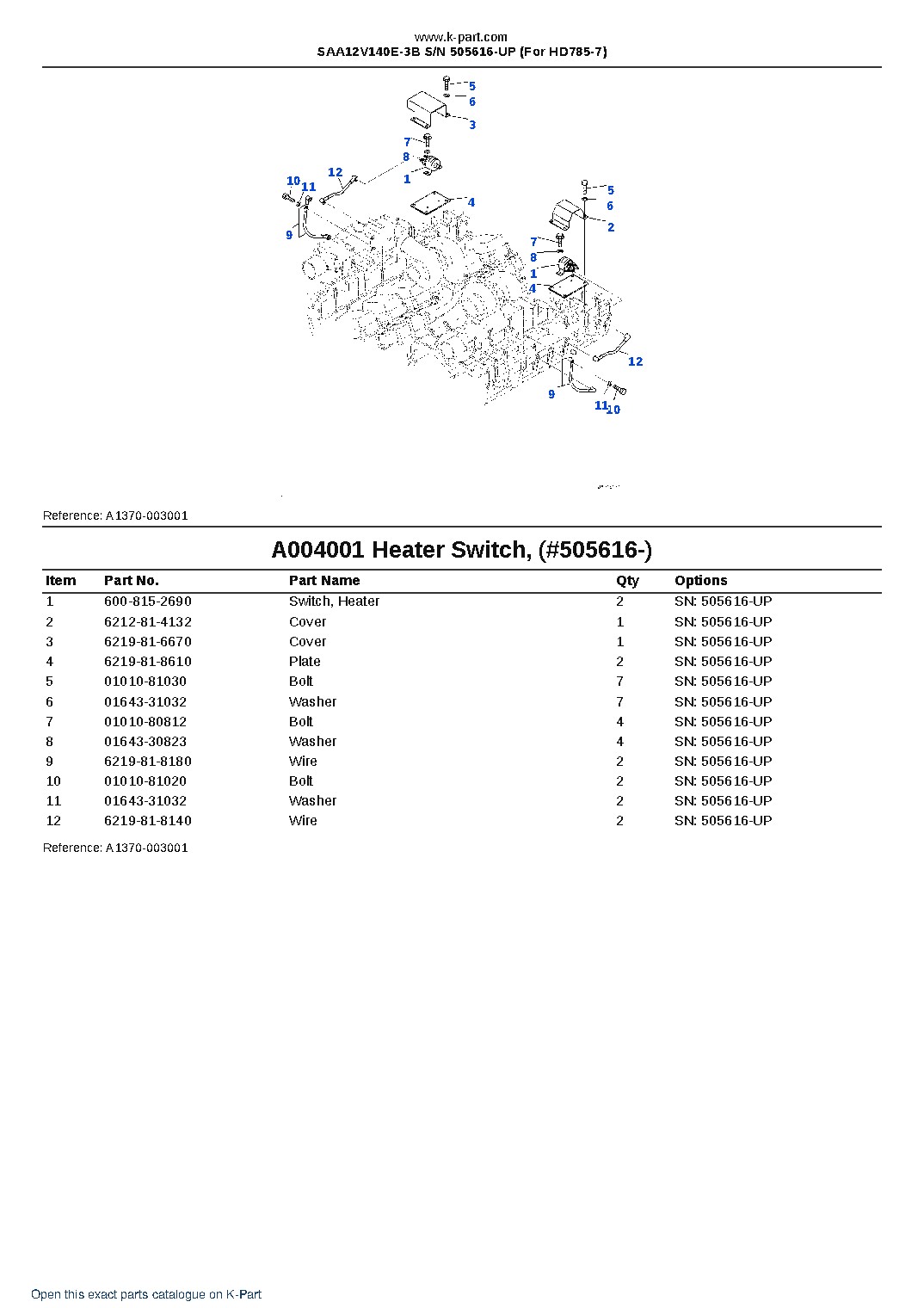 SAA12V140E-3B S/N 505616-UP (For HD785-7) – sample page 9 SAA12V140E-3B S/N 505616-UP (For HD785-7) – sample page 9