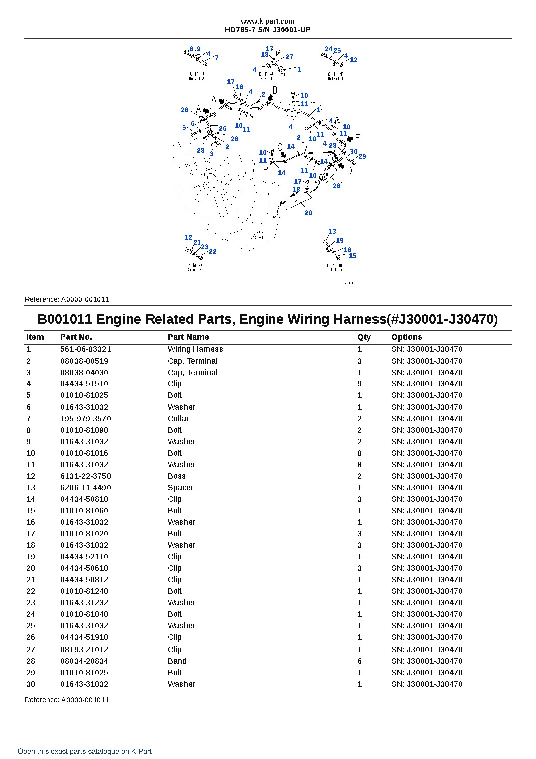 HD785-7 S/N J30001-UP – sample page 10