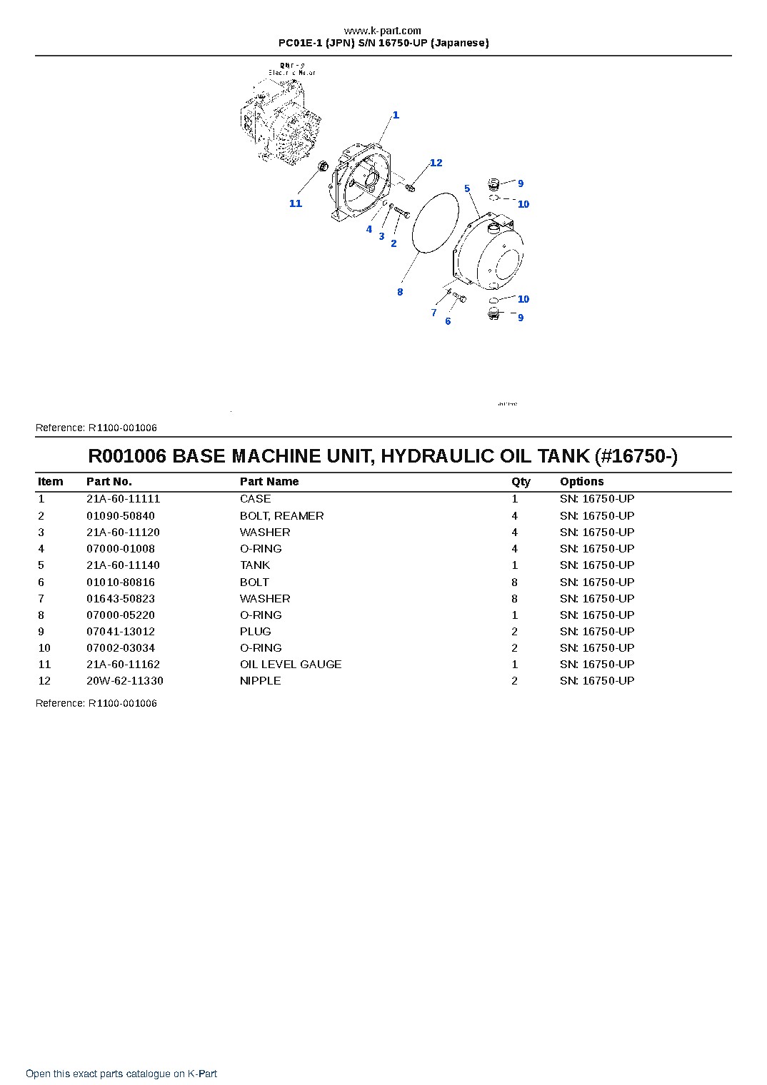 PC01E-1 (JPN) S/N 16750-UP (Japanese) – sample page 6 PC01E-1 (JPN) S/N 16750-UP (Japanese) – sample page 6