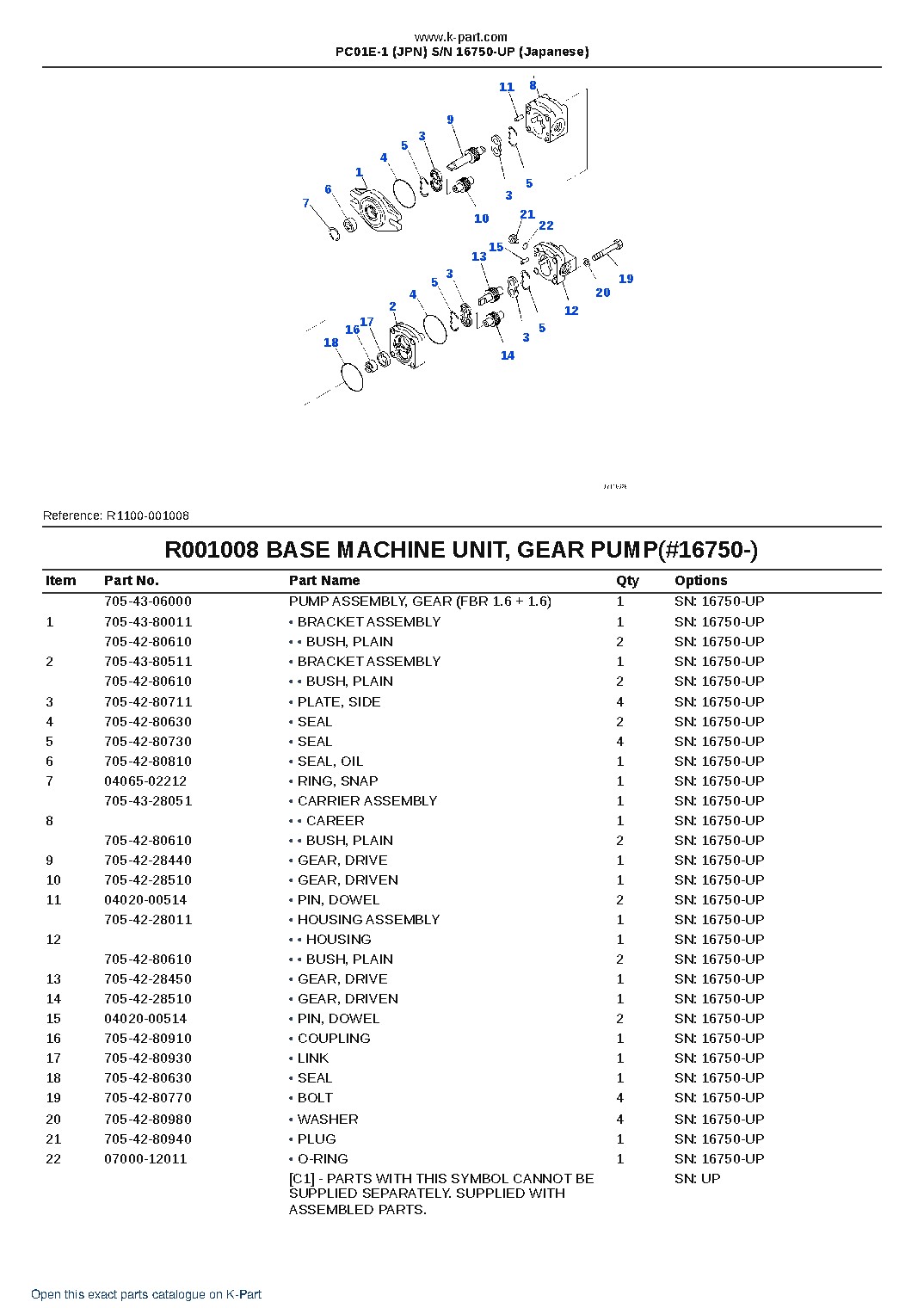 PC01E-1 (JPN) S/N 16750-UP (Japanese) – sample page 8 PC01E-1 (JPN) S/N 16750-UP (Japanese) – sample page 8