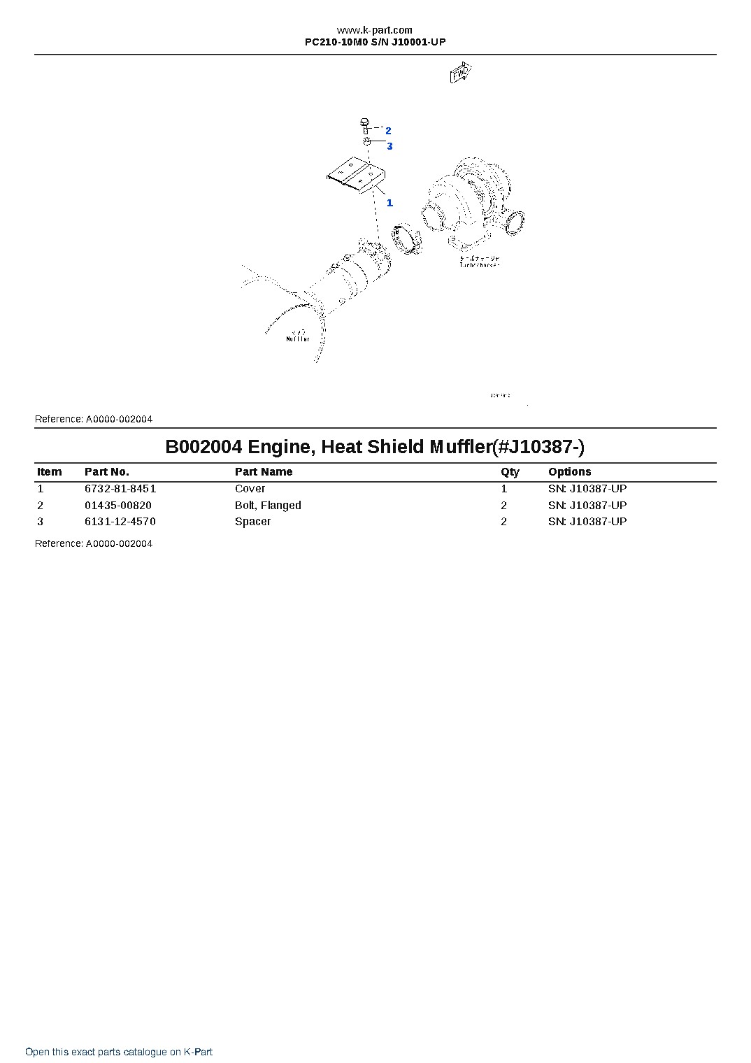 PC210-10M0 S/N J10001-UP – sample page 8 PC210-10M0 S/N J10001-UP – sample page 8