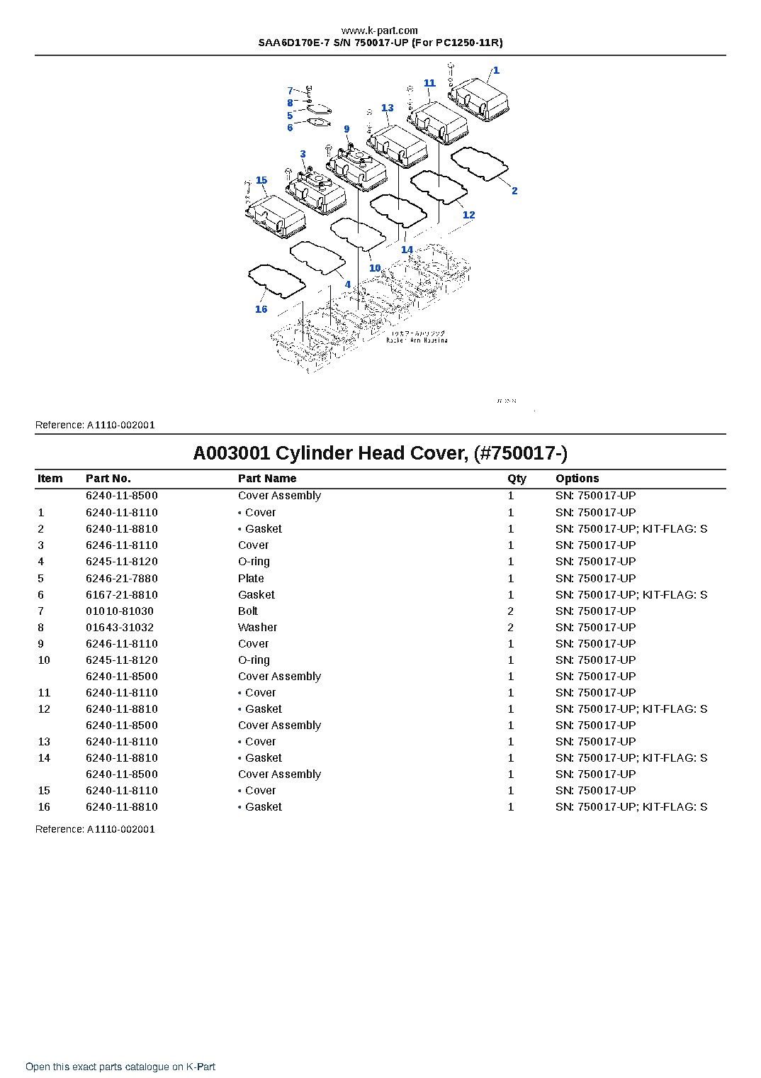 SAA6D170E-7 S/N 750017-UP (For PC1250-11R) – sample page 4 SAA6D170E-7 S/N 750017-UP (For PC1250-11R) – sample page 4
