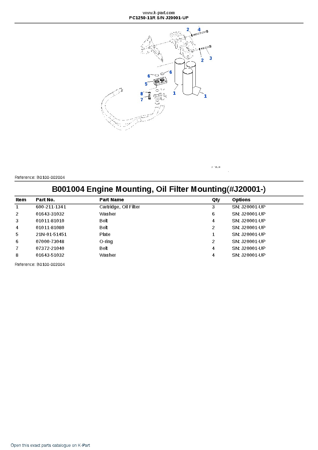 PC1250-11R S/N J20001-UP – sample page 4