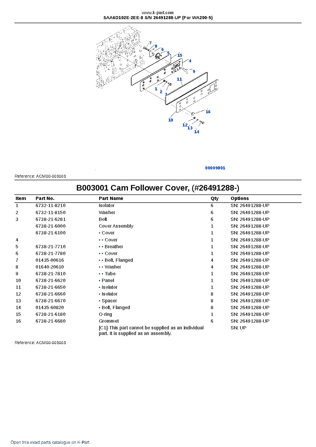 SAA6D102E-2EE-8 S/N 26491288-UP (For WA200-5) – sample page 3