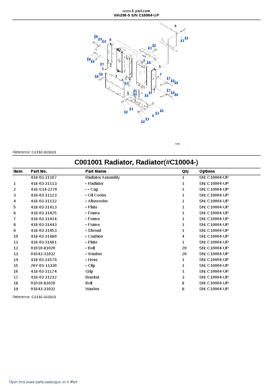 WA200-5 S/N C10004-UP – sample page 4 WA200-5 S/N C10004-UP – sample page 4