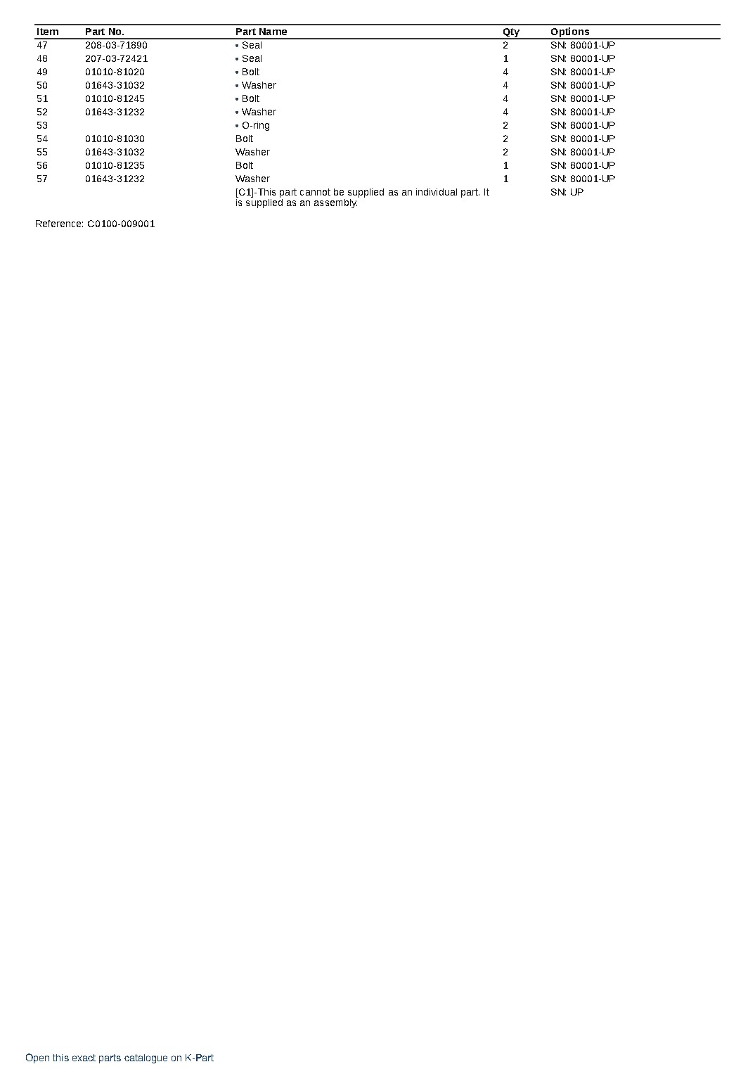PC300-8M2 S/N 80001-UP – sample page 8 PC300-8M2 S/N 80001-UP – sample page 8