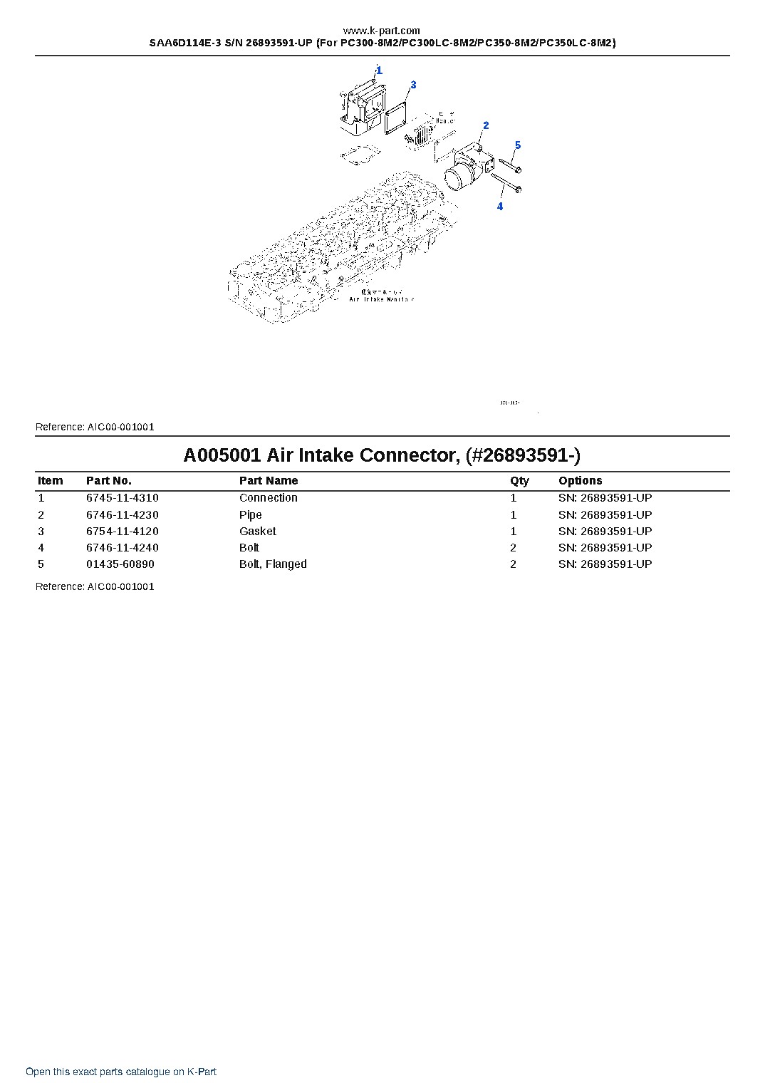 SAA6D114E-3 S/N 26893591-UP (For PC300-8M2/PC300LC-8M2/PC350-8M2/PC350LC-8M2) – sample page 5