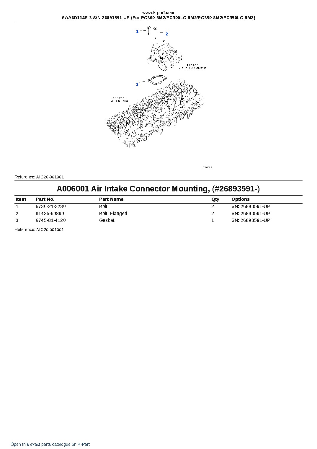 SAA6D114E-3 S/N 26893591-UP (For PC300-8M2/PC300LC-8M2/PC350-8M2/PC350LC-8M2) – sample page 6