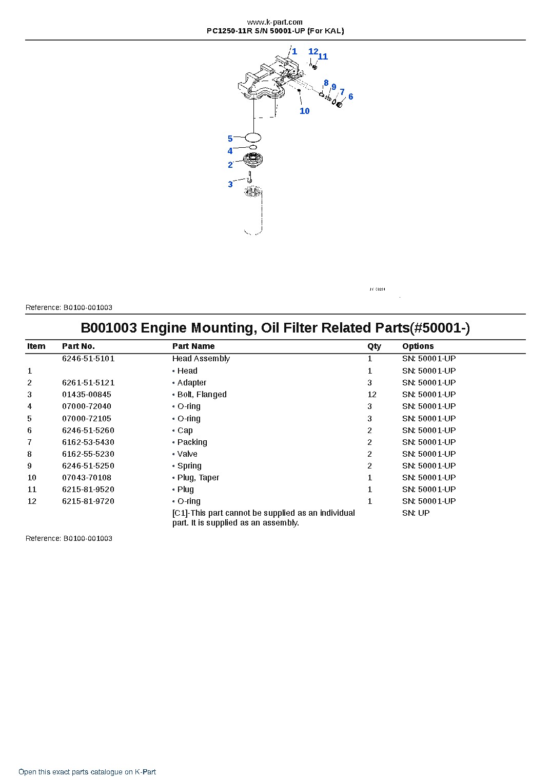 PC1250-11R S/N 50001-UP (For KAL) – sample page 3 PC1250-11R S/N 50001-UP (For KAL) – sample page 3