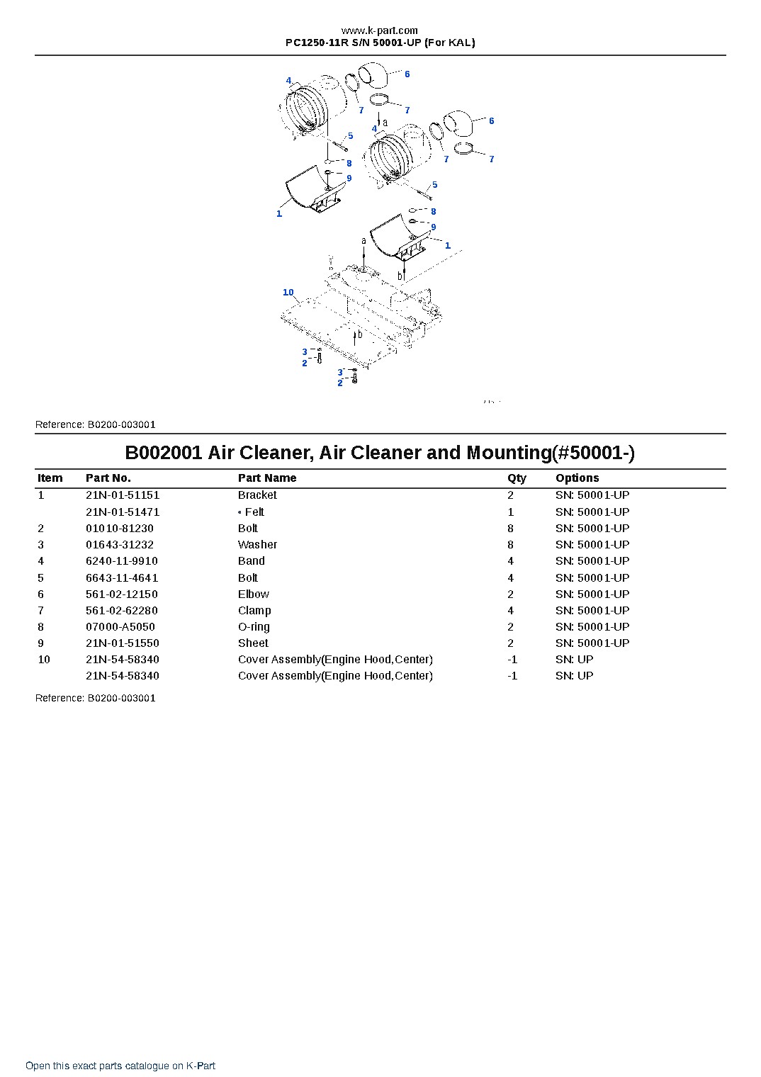 PC1250-11R S/N 50001-UP (For KAL) – sample page 5 PC1250-11R S/N 50001-UP (For KAL) – sample page 5