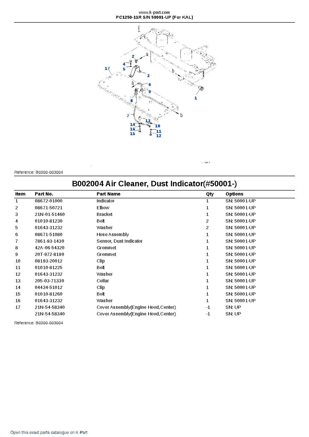PC1250-11R S/N 50001-UP (For KAL) – sample page 8 PC1250-11R S/N 50001-UP (For KAL) – sample page 8
