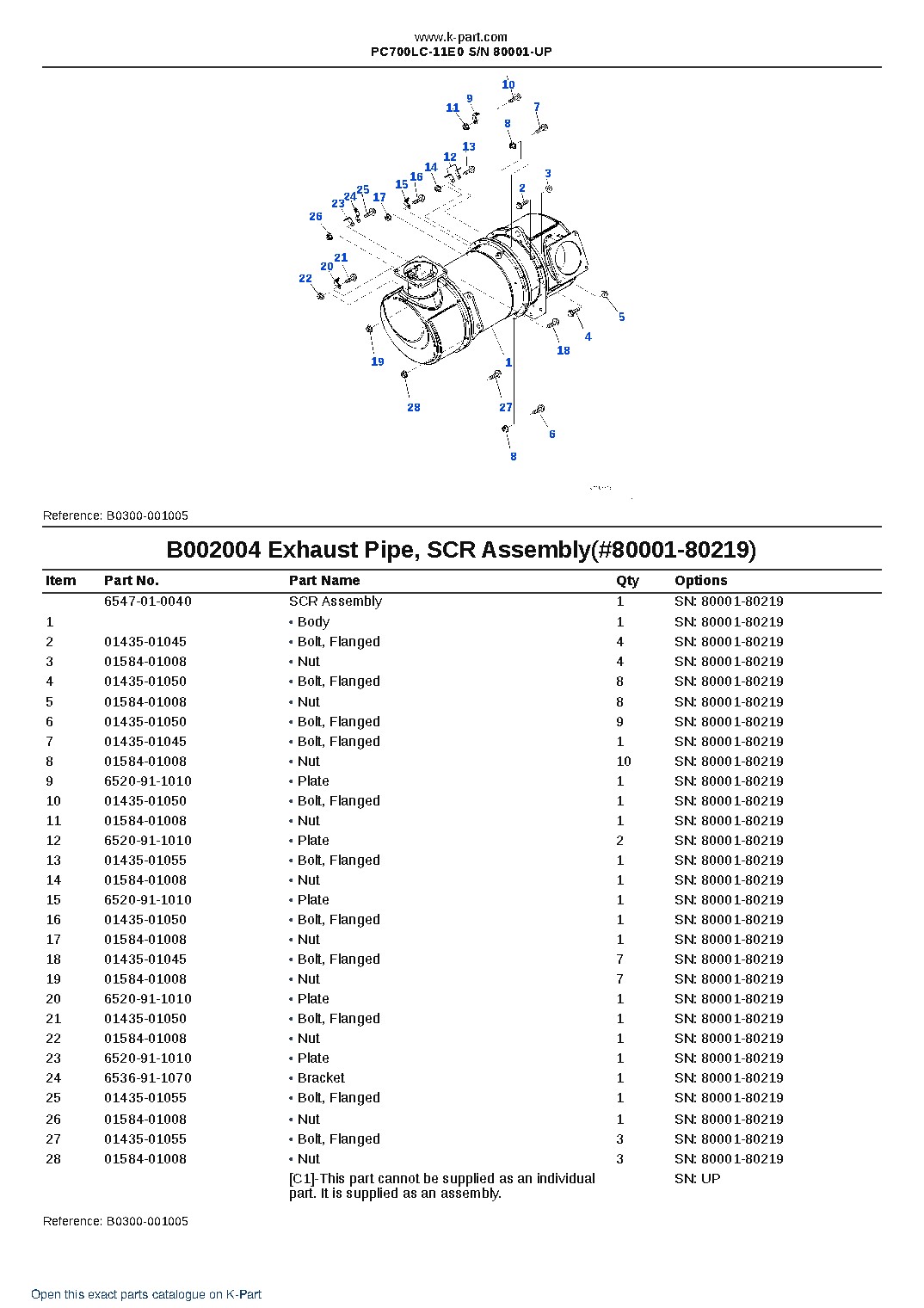 PC700LC-11E0 S/N 80001-UP – sample page 10 PC700LC-11E0 S/N 80001-UP – sample page 10