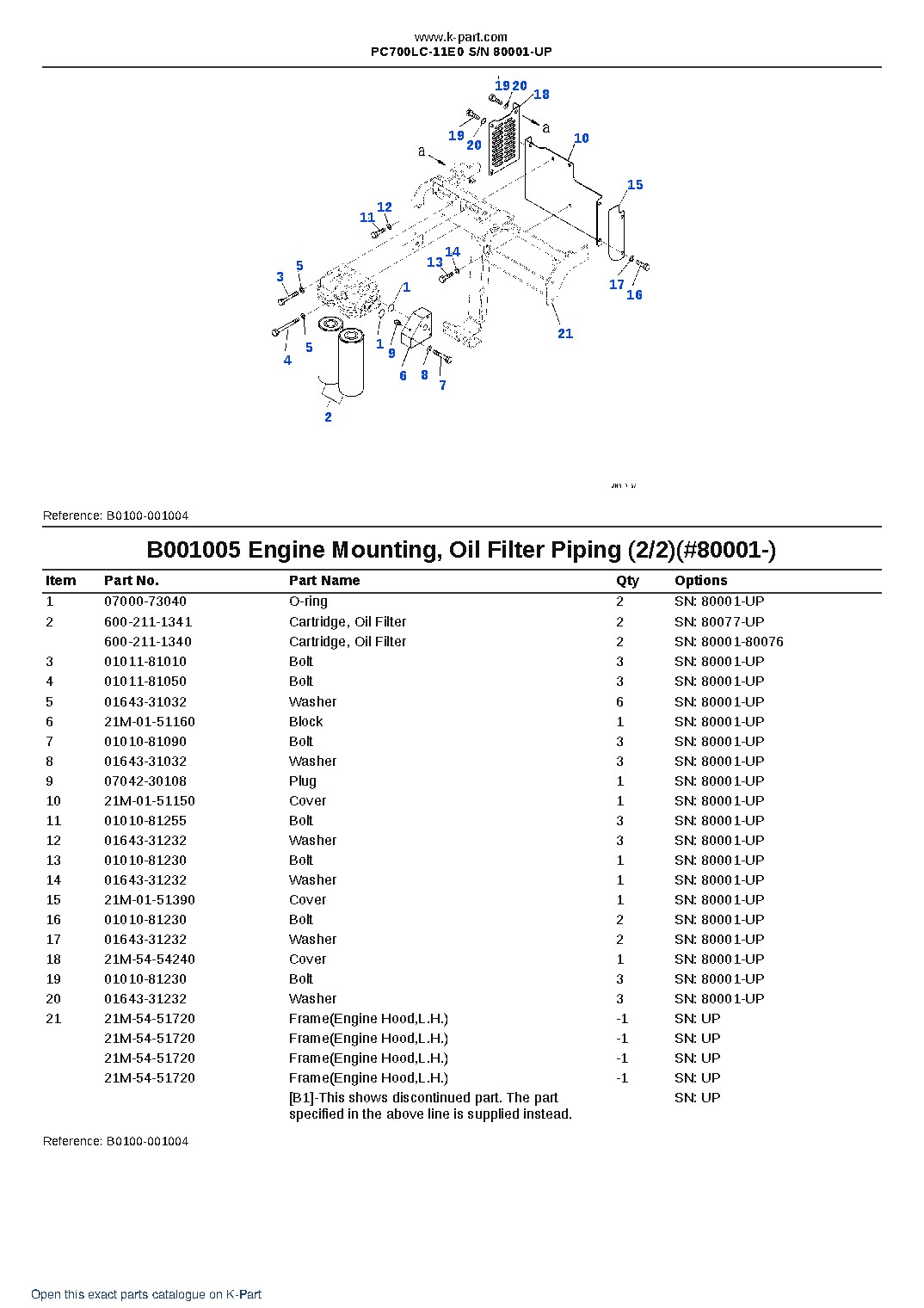PC700LC-11E0 S/N 80001-UP – sample page 5 PC700LC-11E0 S/N 80001-UP – sample page 5
