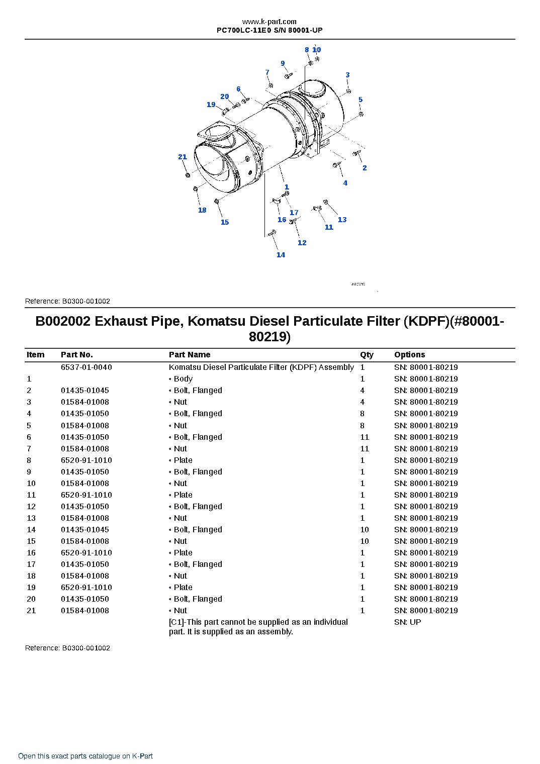 PC700LC-11E0 S/N 80001-UP – sample page 8 PC700LC-11E0 S/N 80001-UP – sample page 8
