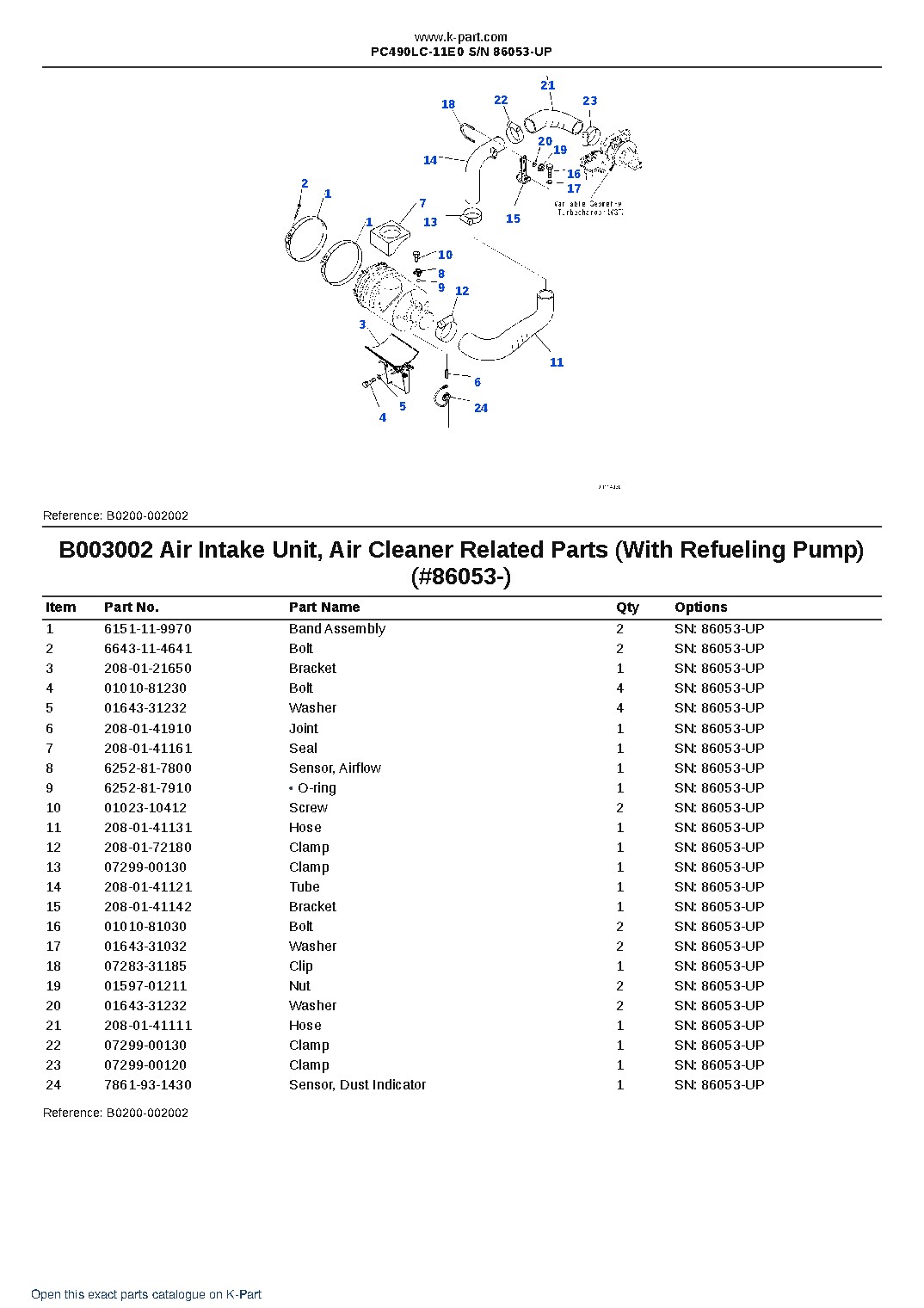 PC490LC-11E0 S/N 86053-UP – sample page 7