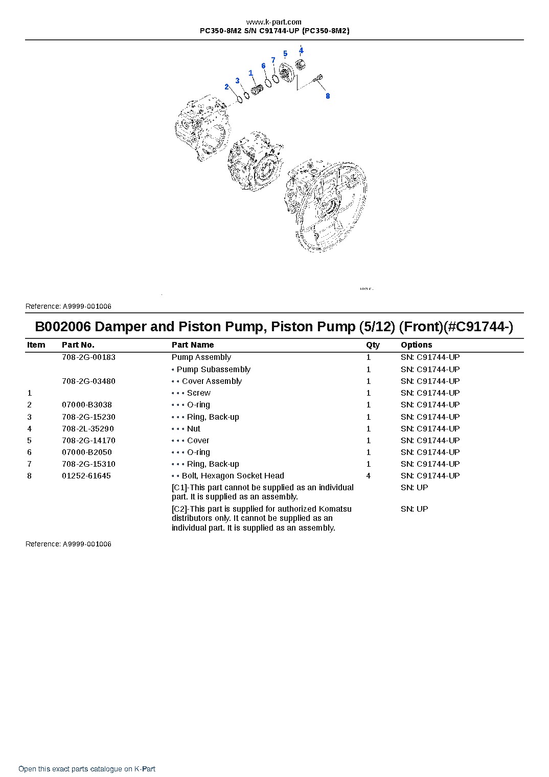 PC350-8M2 S/N C91744-UP (PC350-8M2) – sample page 9 PC350-8M2 S/N C91744-UP (PC350-8M2) – sample page 9