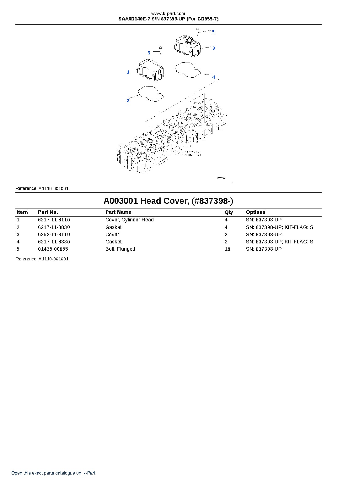 SAA6D140E-7 S/N 837398-UP (For GD955-7) – sample page 9 SAA6D140E-7 S/N 837398-UP (For GD955-7) – sample page 9