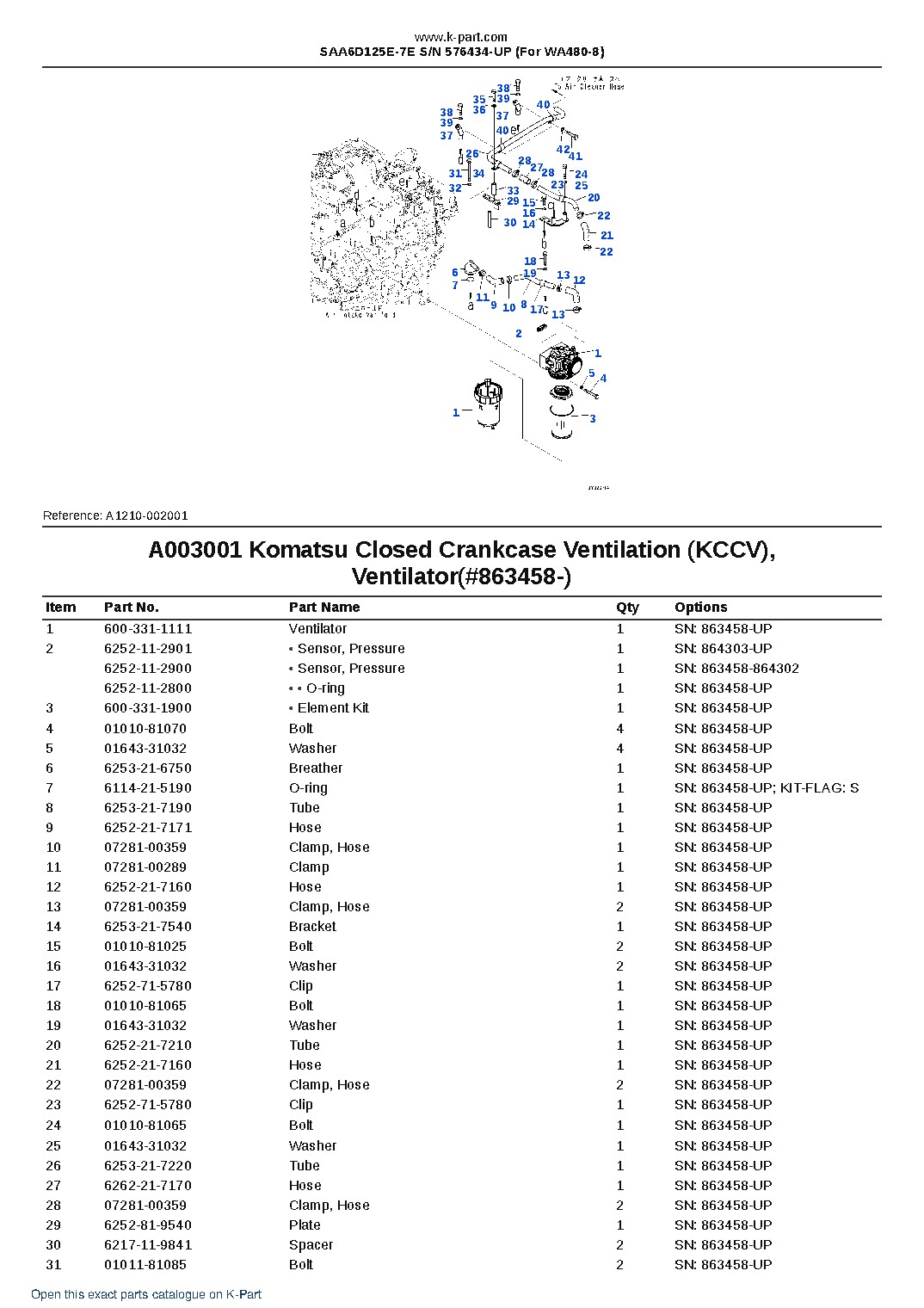 SAA6D125E-7E S/N 576434-UP (For WA480-8) – sample page 4