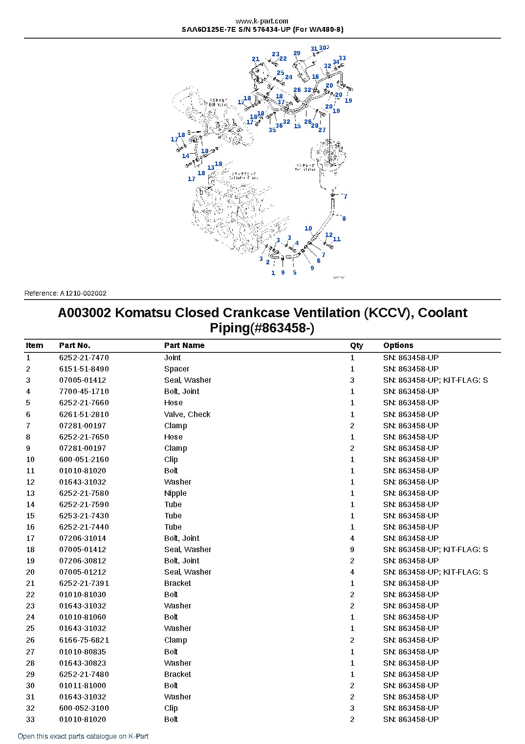 SAA6D125E-7E S/N 576434-UP (For WA480-8) – sample page 6