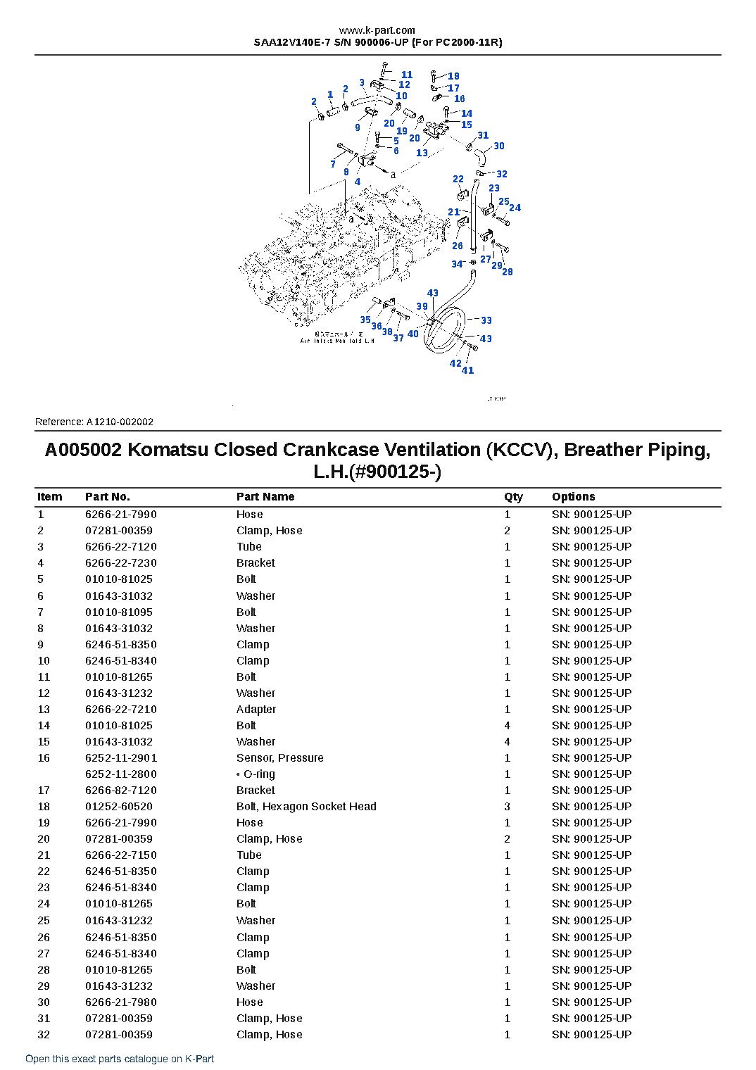 SAA12V140E-7 S/N 900006-UP (For PC2000-11R) – sample page 8