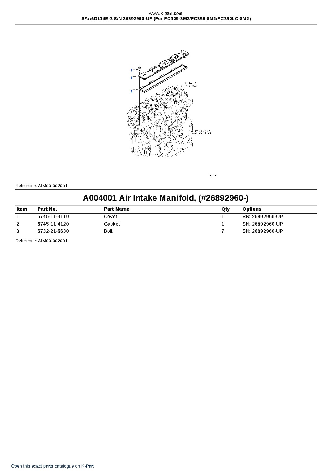 SAA6D114E-3 S/N 26892960-UP (For PC300-8M2/PC350-8M2/PC350LC-8M2) – sample page 4