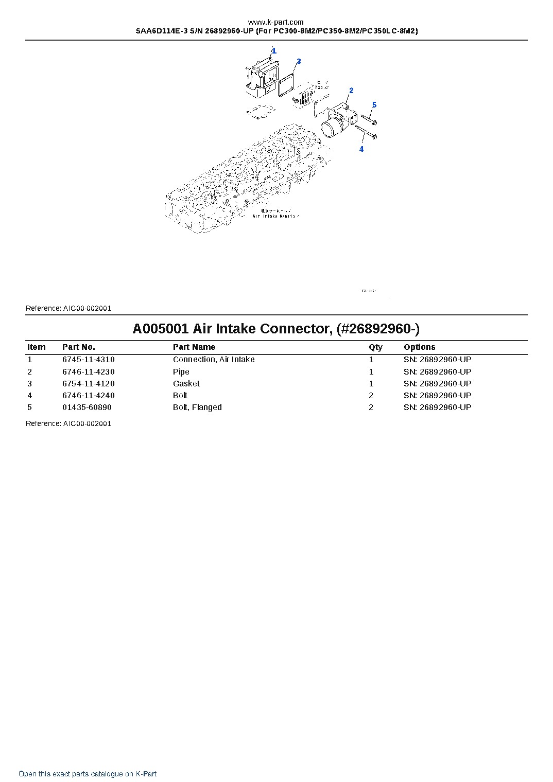 SAA6D114E-3 S/N 26892960-UP (For PC300-8M2/PC350-8M2/PC350LC-8M2) – sample page 5