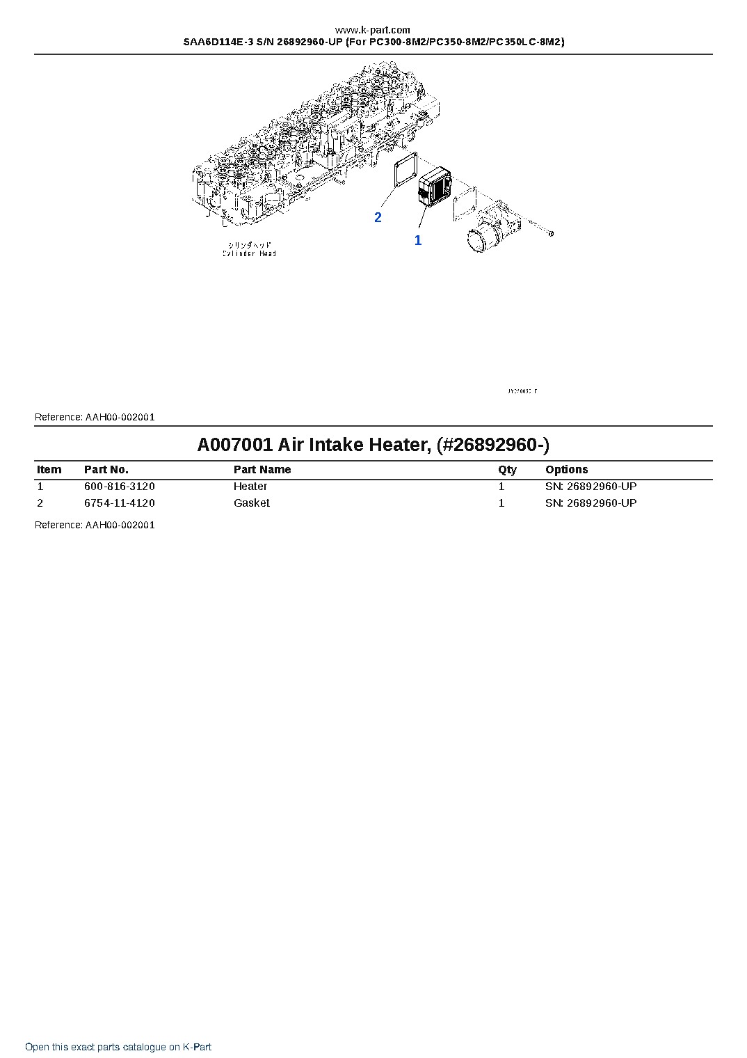 SAA6D114E-3 S/N 26892960-UP (For PC300-8M2/PC350-8M2/PC350LC-8M2) – sample page 7